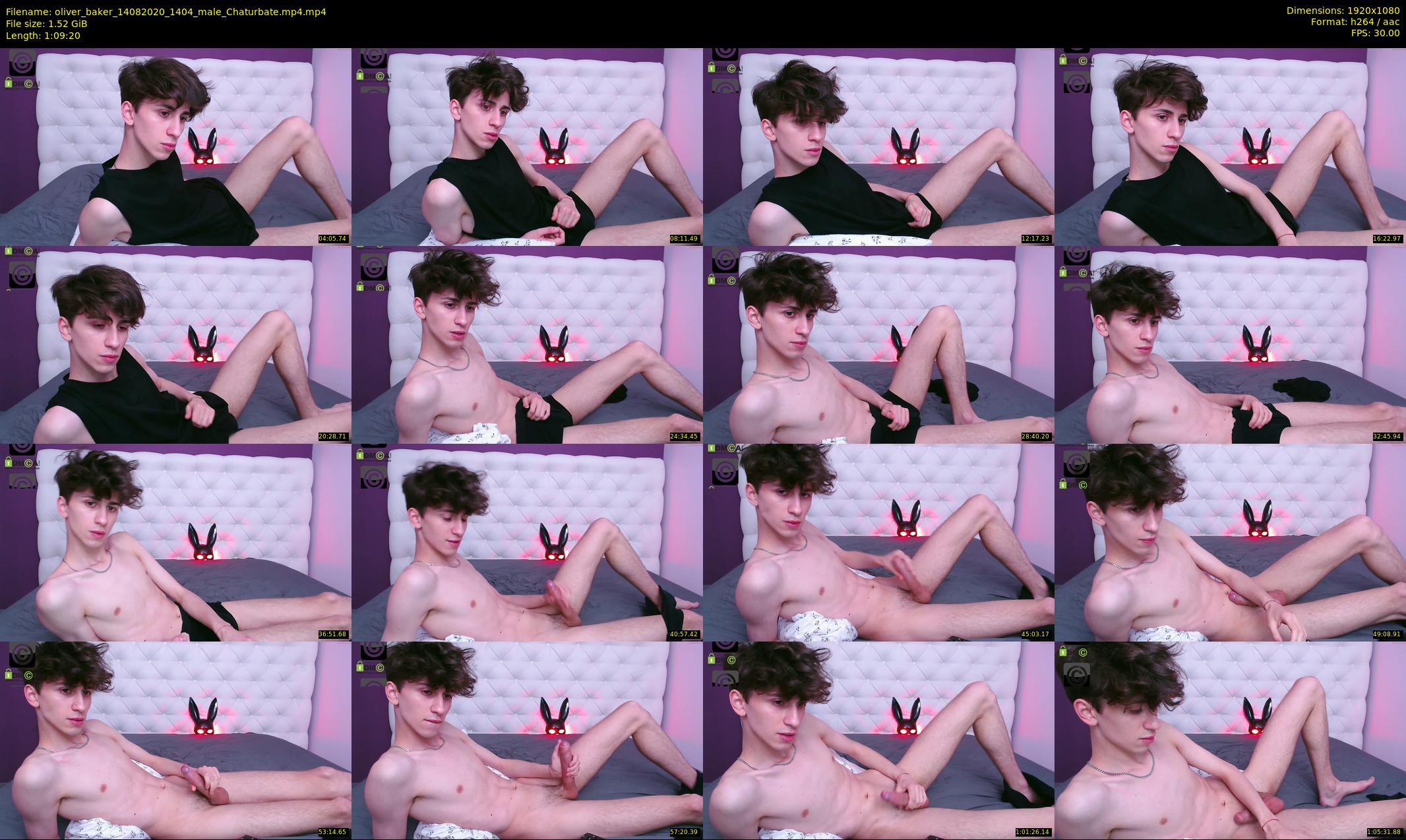 oliver_baker — 70 minute Chaturbate male cam show recording, 1080p, Aug 14, 2020