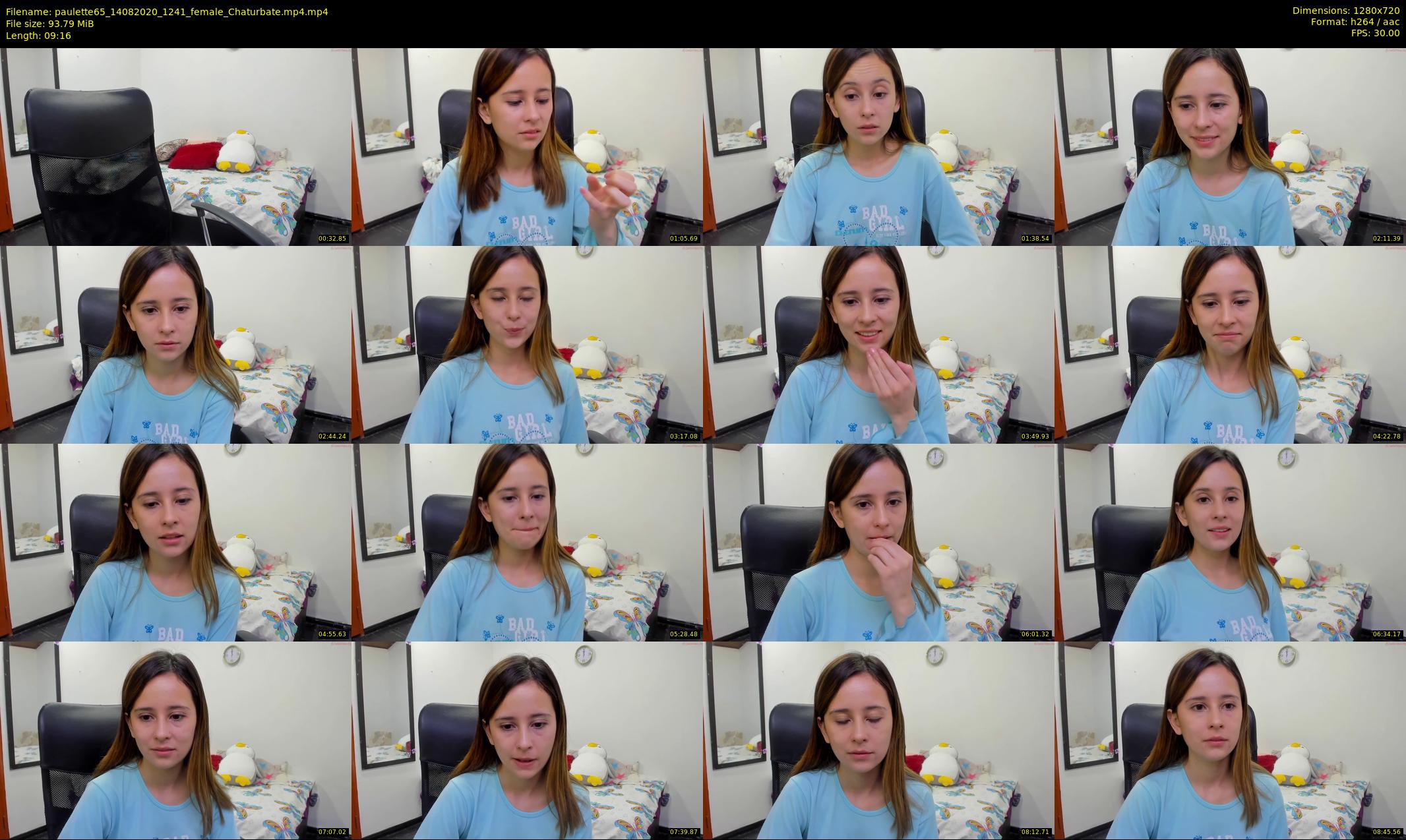 paulette65 — 10 minute Chaturbate female cam show recording, 720p, Aug 14, 2020