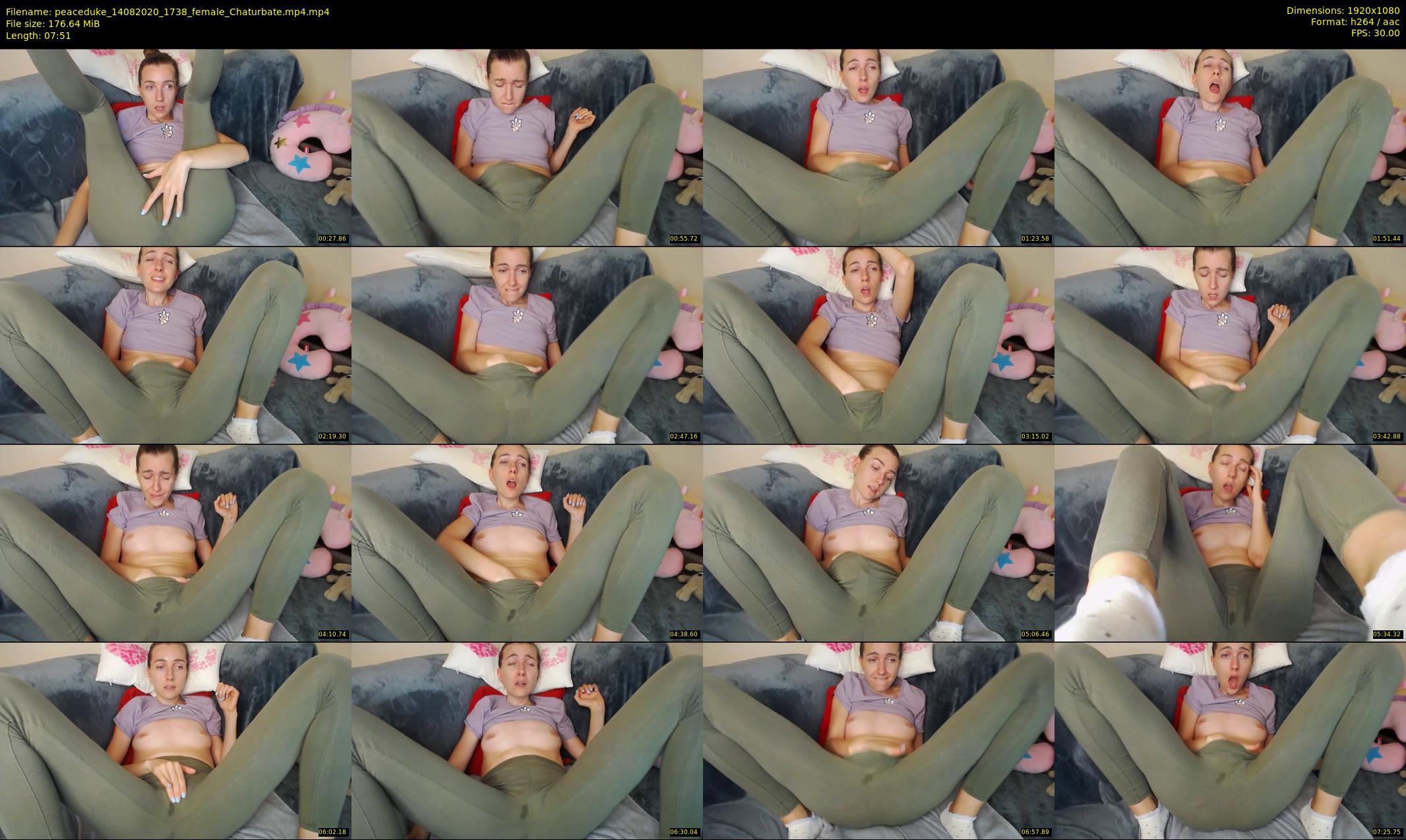 peaceduke — 8 minute Chaturbate female cam show recording, 1080p, Aug 14, 2020