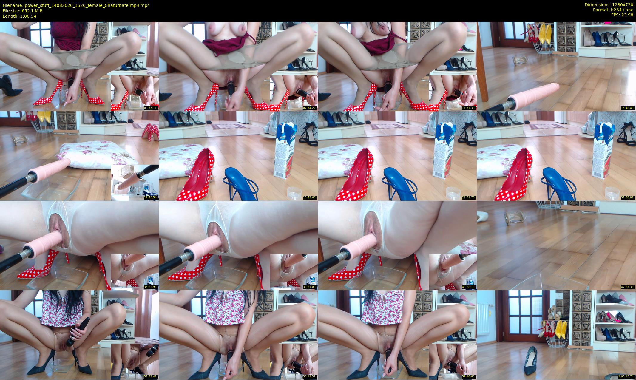 power_stuff — 67 minute Chaturbate female cam show recording, 720p, Aug 14, 2020