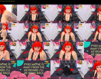 pyrowayne — 54 minute Chaturbate female cam show recording, 720p, Aug 15, 2020