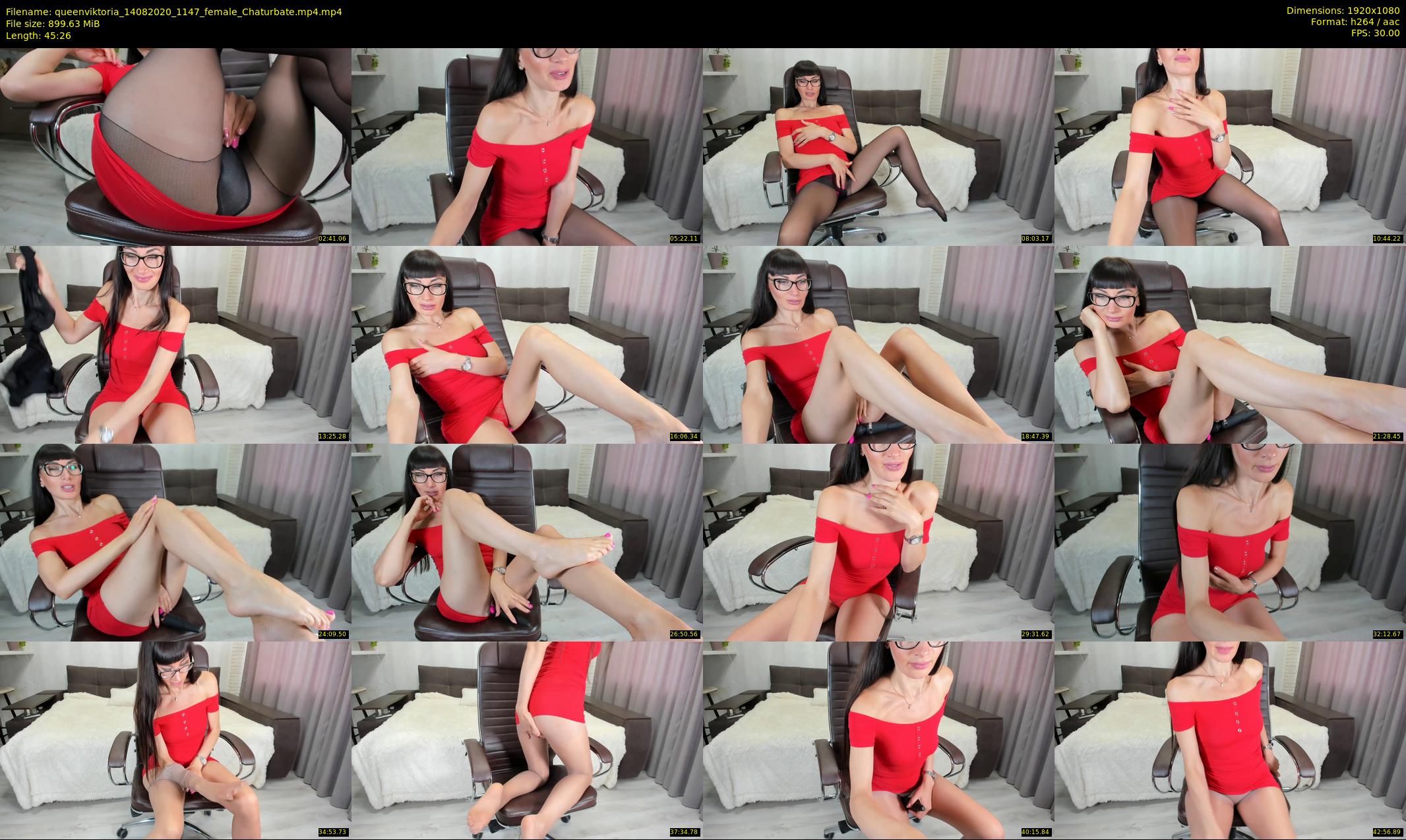 queenviktoria — 46 minute Chaturbate female cam show recording, 1080p, Aug 14, 2020