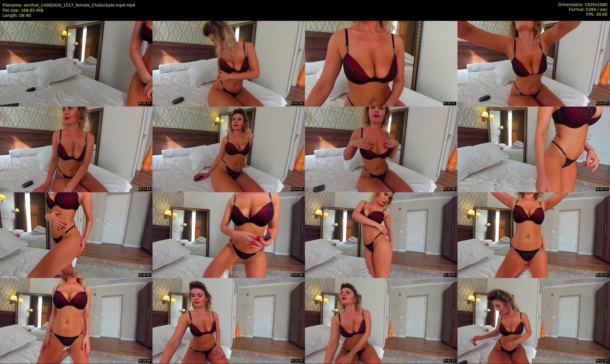 senihot — 9 minute Chaturbate female cam show recording, 1080p, Aug 14, 2020