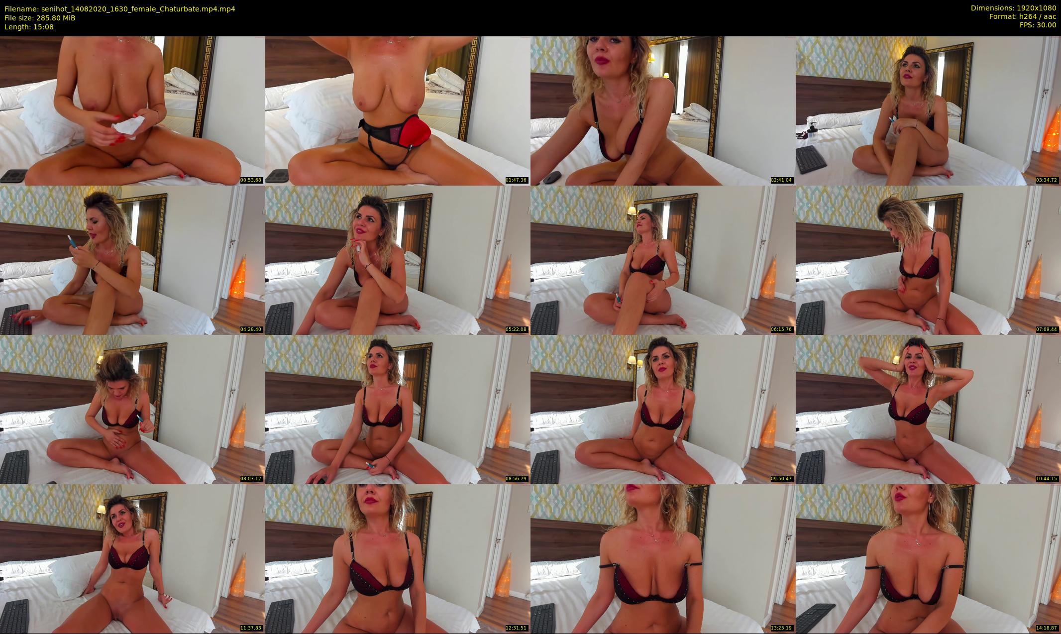 senihot — 16 minute Chaturbate female cam show recording, 1080p, Aug 14, 2020