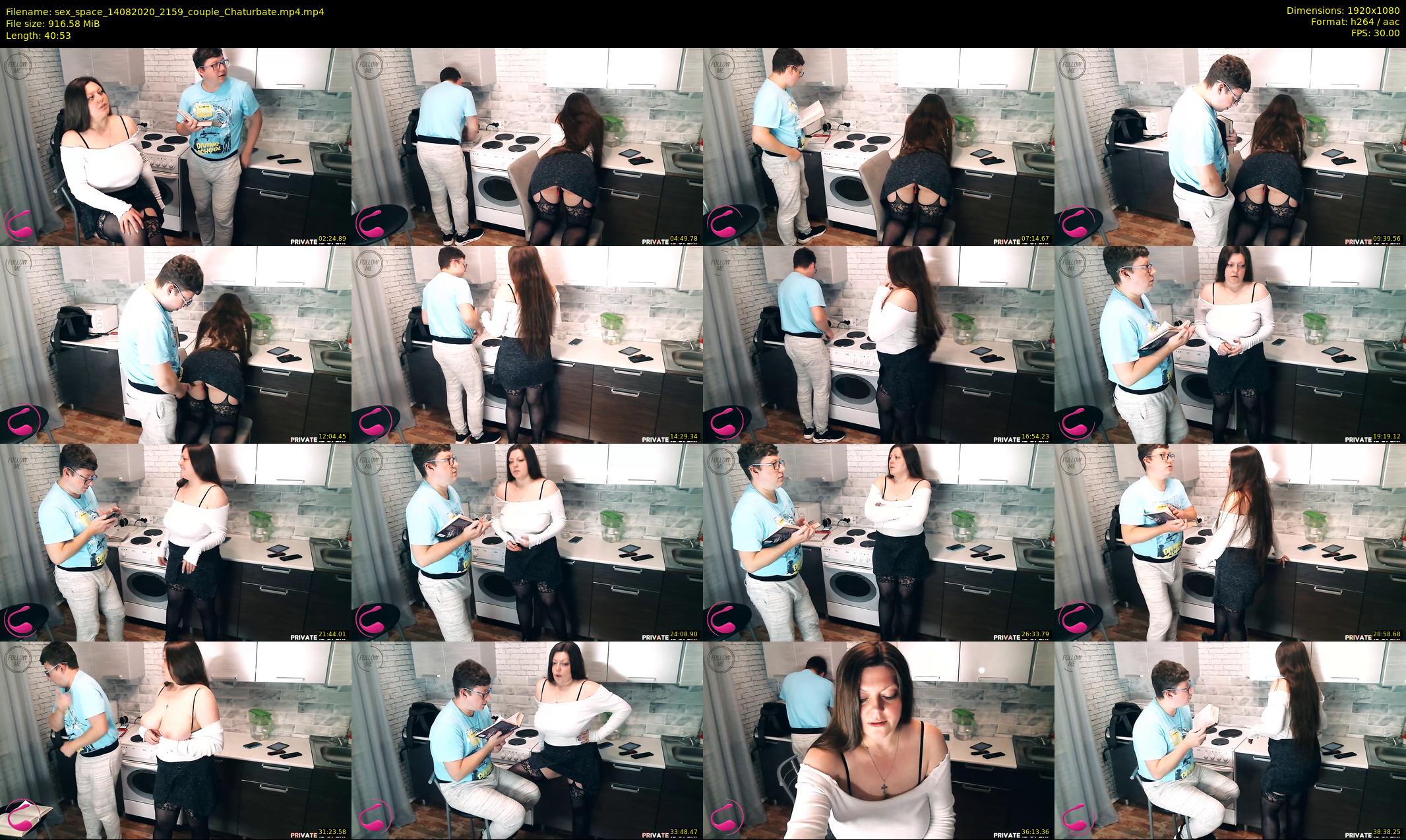 sex_space — 41 minute Chaturbate couple cam show recording, 1080p, Aug 14, 2020