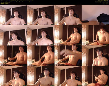 spartacozz — 190 minute Chaturbate male cam show recording, 480p, Aug 15, 2020