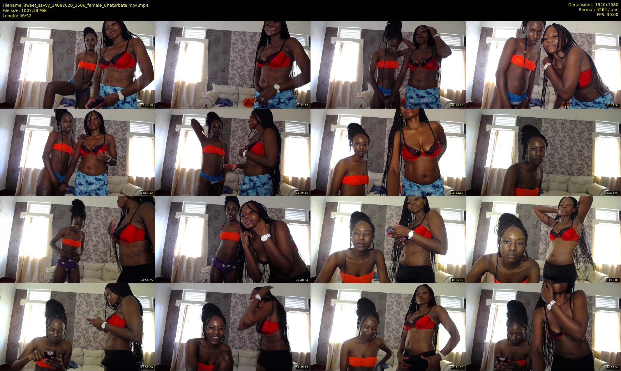 sweet_savvy — 47 minute Chaturbate female cam show recording, 1080p, Aug 14, 2020
