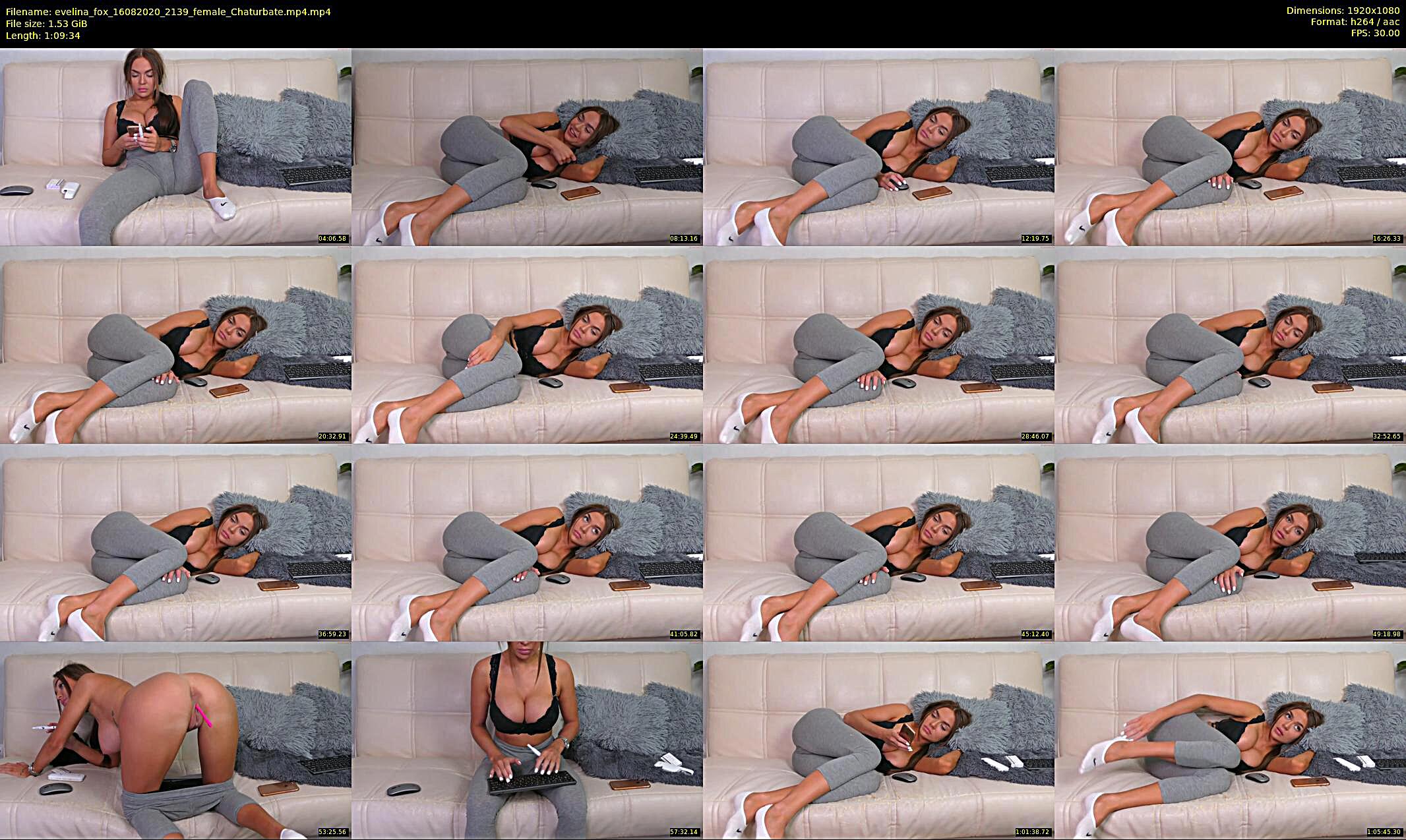 evelina_fox — 70 minute Chaturbate female cam show recording, 1080p, Aug 16, 2020