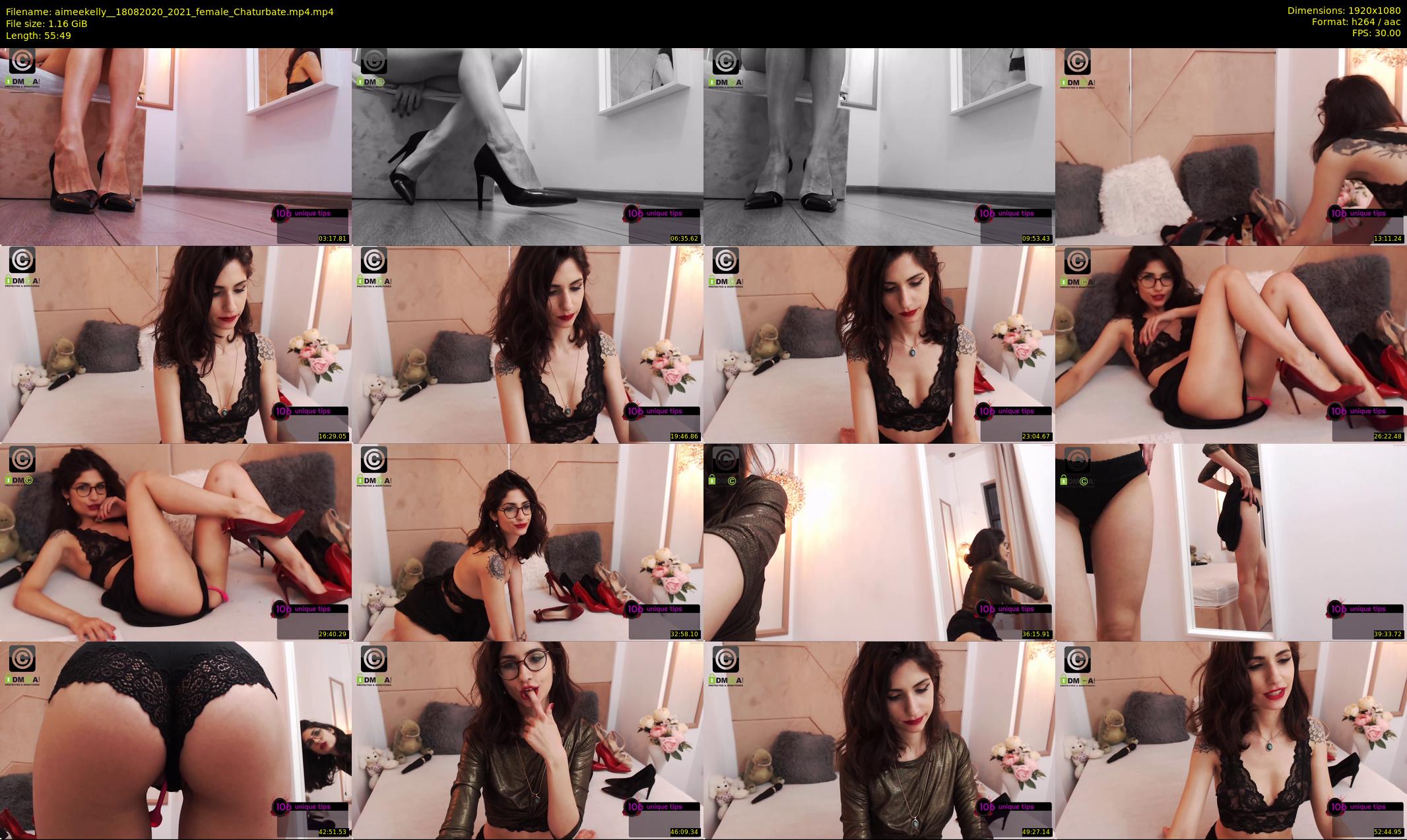 aimeekelly_ — 56 minute Chaturbate female cam show recording, 1080p, Aug 18, 2020