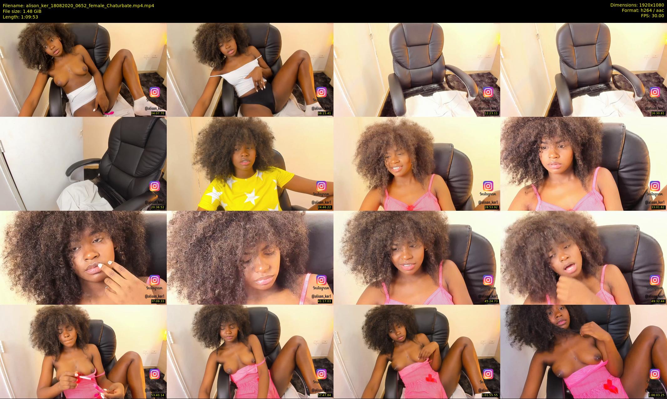 alison_ker — 70 minute Chaturbate female cam show recording, 1080p, Aug 18, 2020