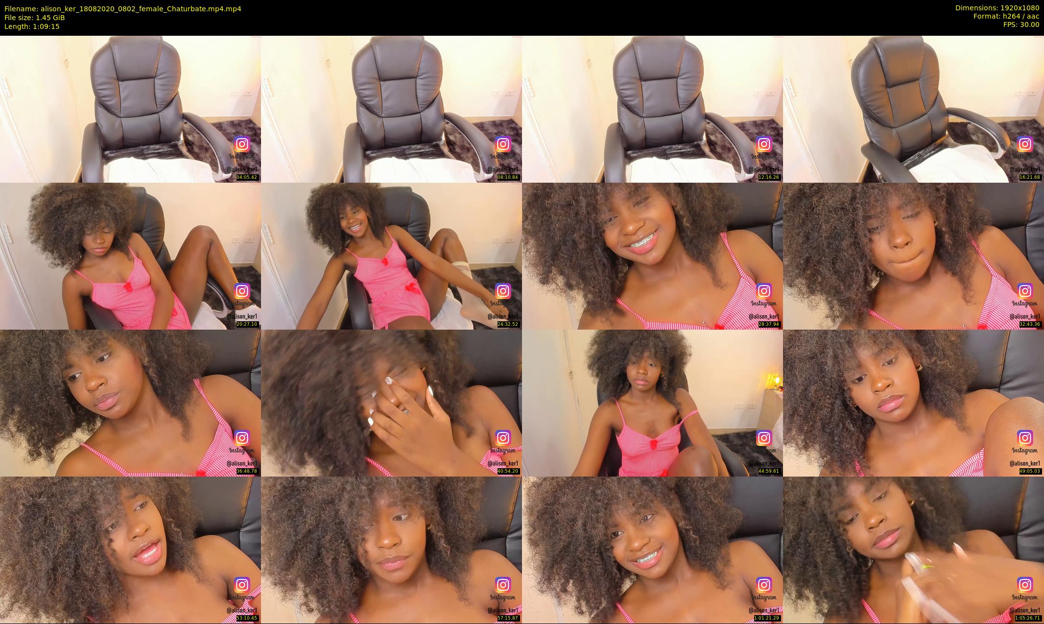 alison_ker — 70 minute Chaturbate female cam show recording, 1080p, Aug 18, 2020