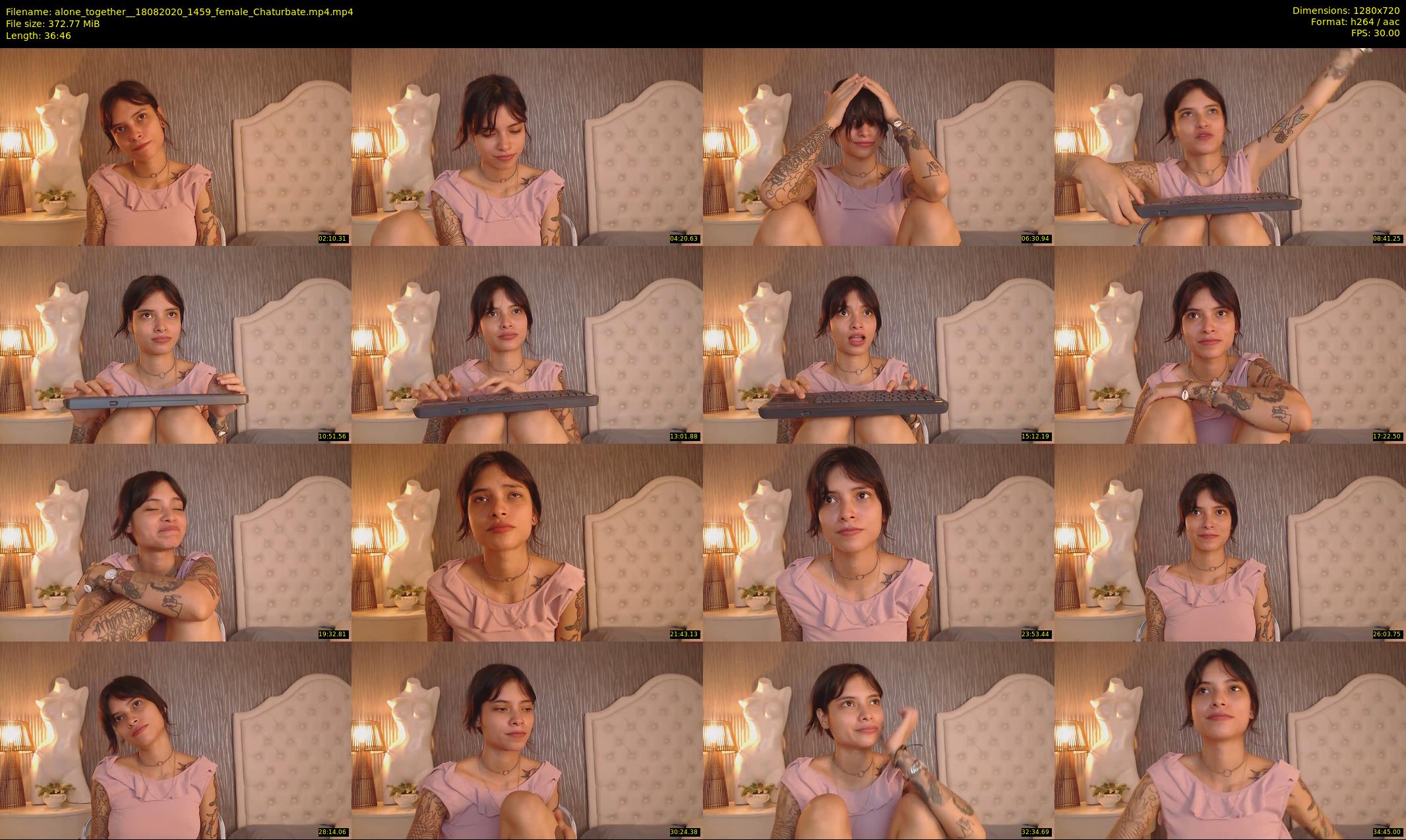 alone_together_ — 37 minute Chaturbate female cam show recording, 720p, Aug 18, 2020