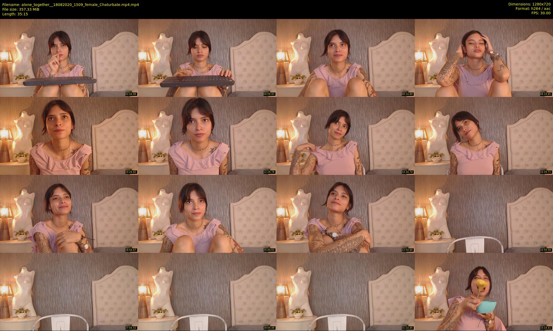 alone_together_ — 36 minute Chaturbate female cam show recording, 720p, Aug 18, 2020