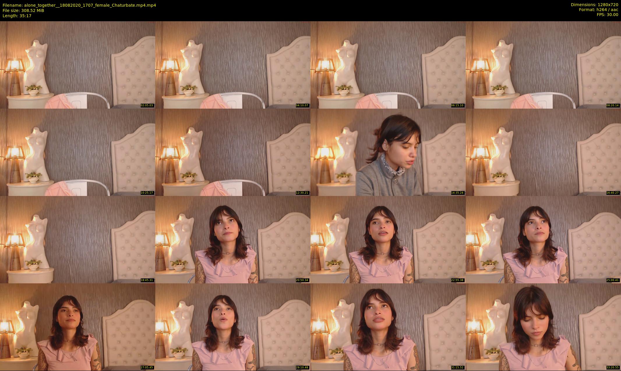 alone_together_ — 36 minute Chaturbate female cam show recording, 720p, Aug 18, 2020