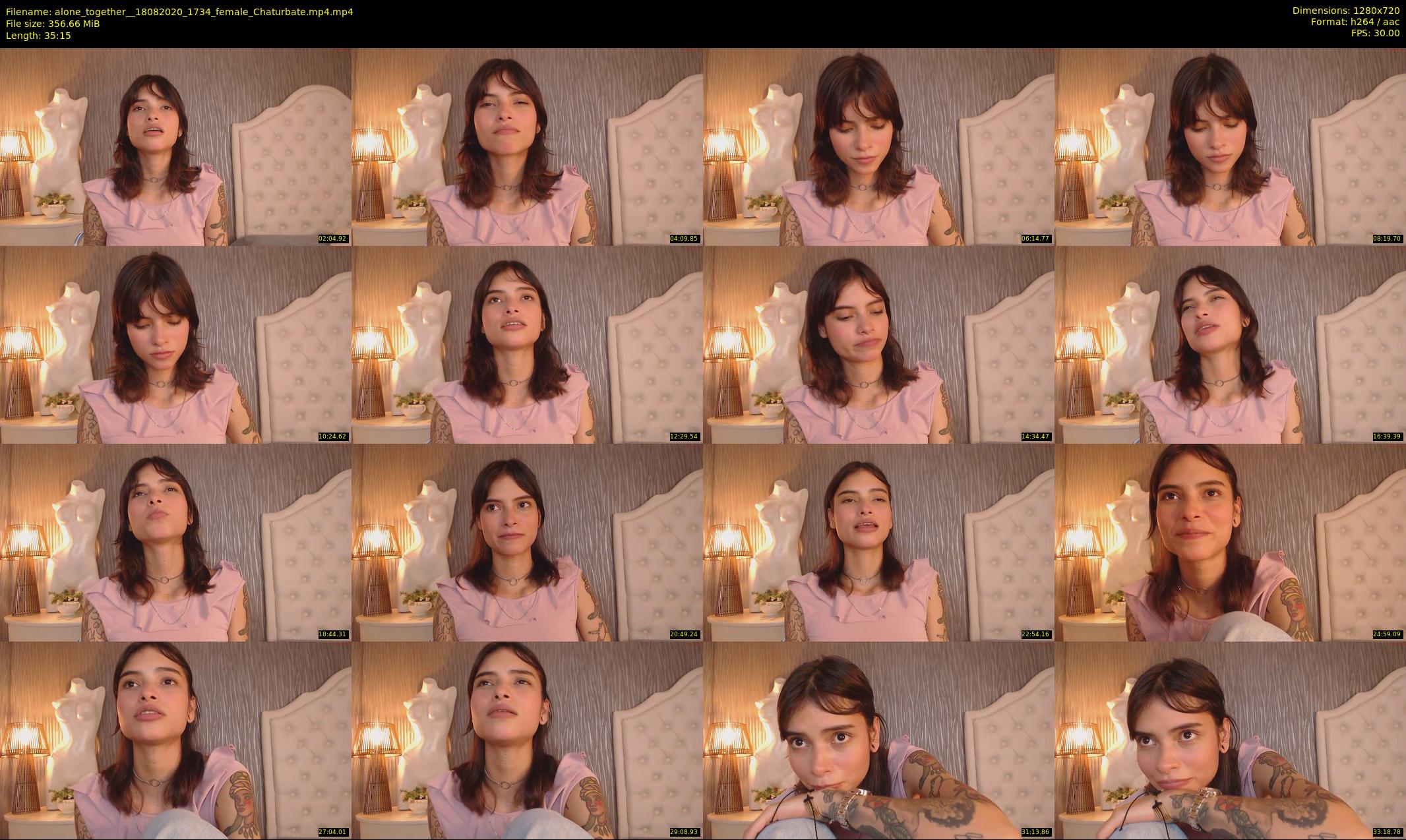 alone_together_ — 36 minute Chaturbate female cam show recording, 720p, Aug 18, 2020