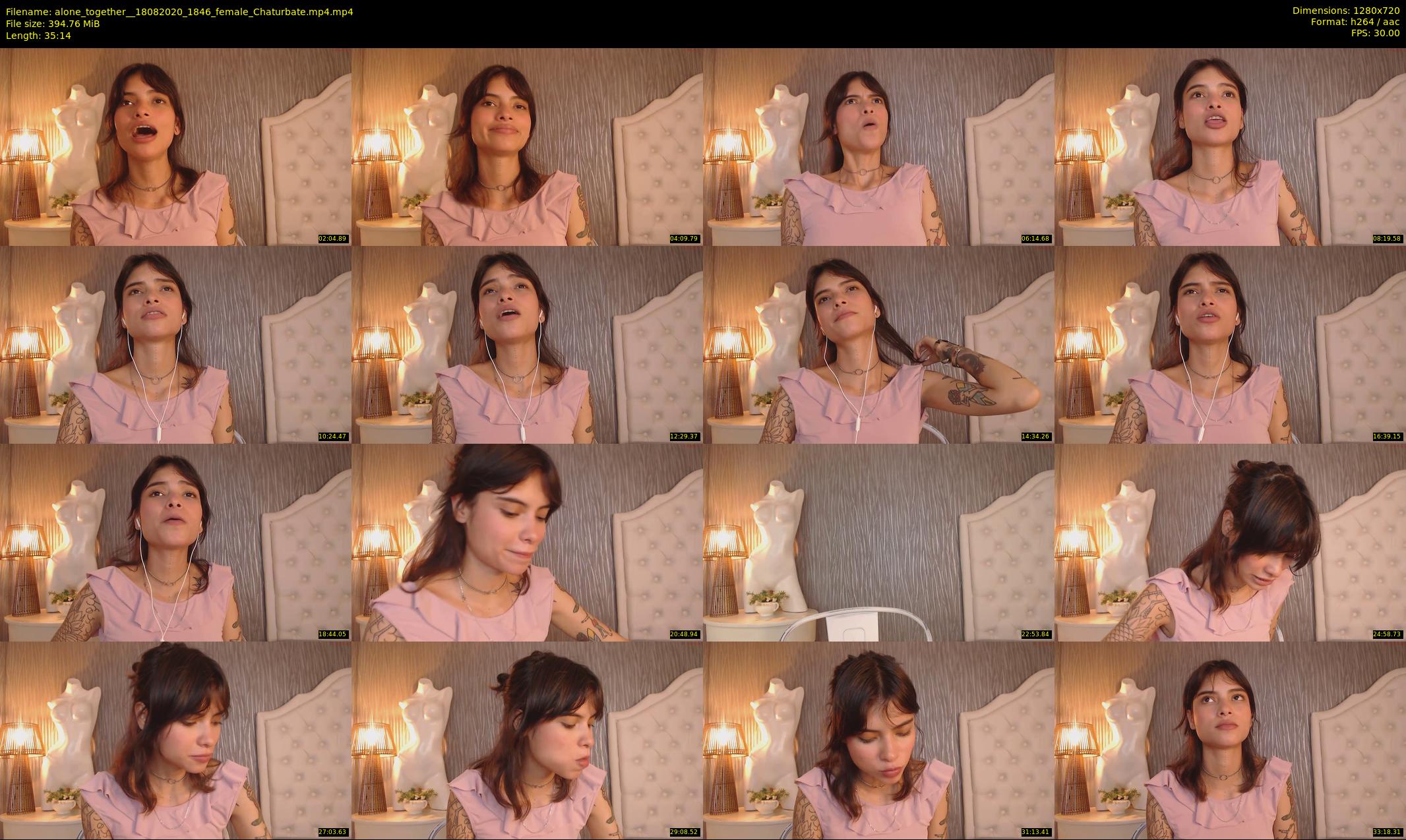 alone_together_ — 36 minute Chaturbate female cam show recording, 720p, Aug 18, 2020