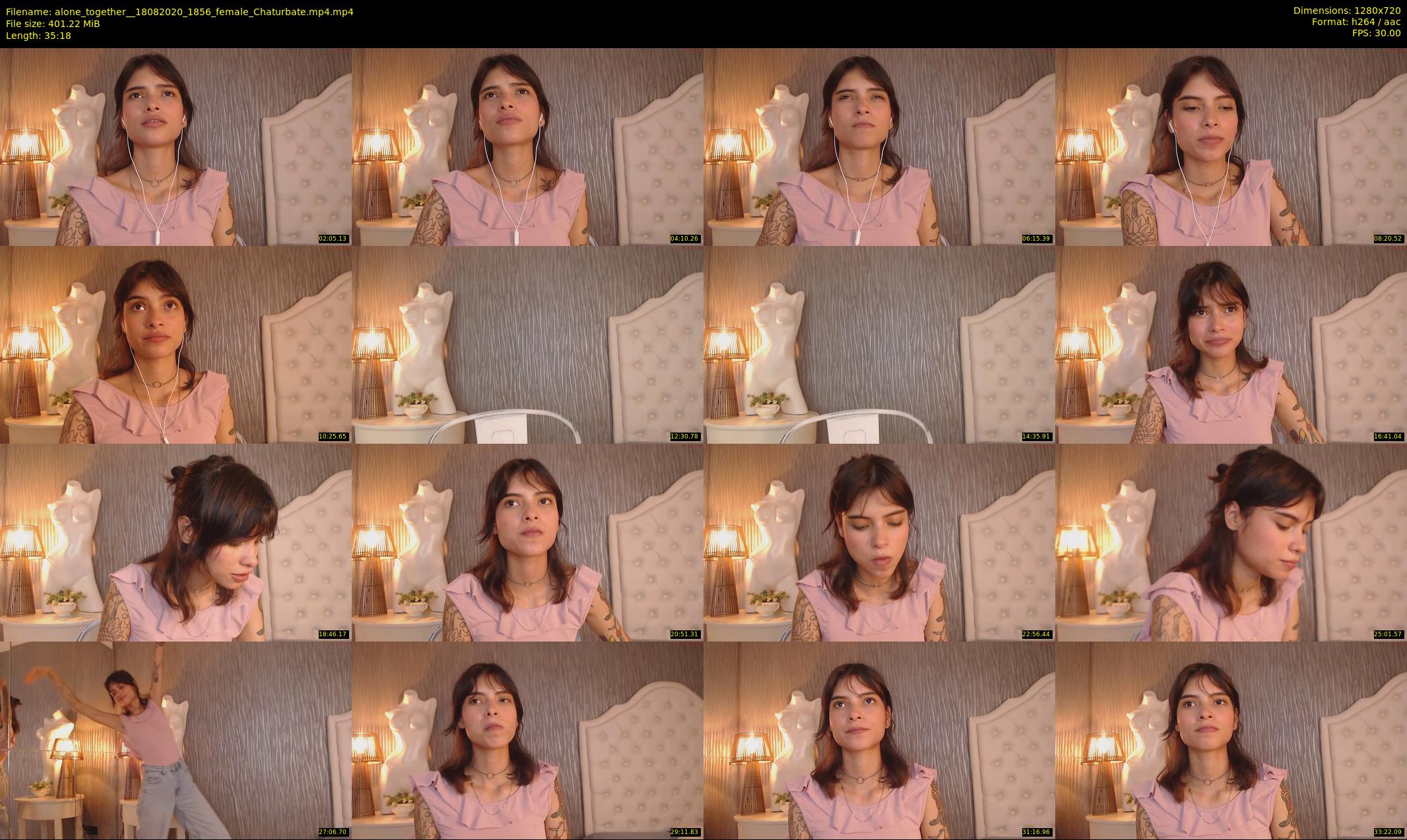 alone_together_ — 36 minute Chaturbate female cam show recording, 720p, Aug 18, 2020