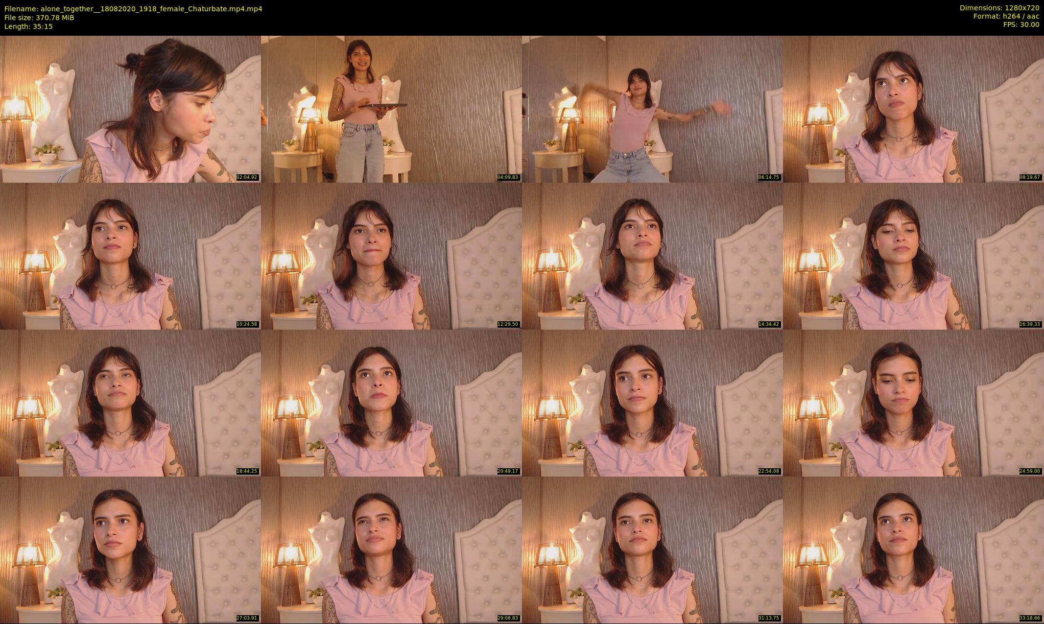 alone_together_ — 36 minute Chaturbate female cam show recording, 720p, Aug 18, 2020