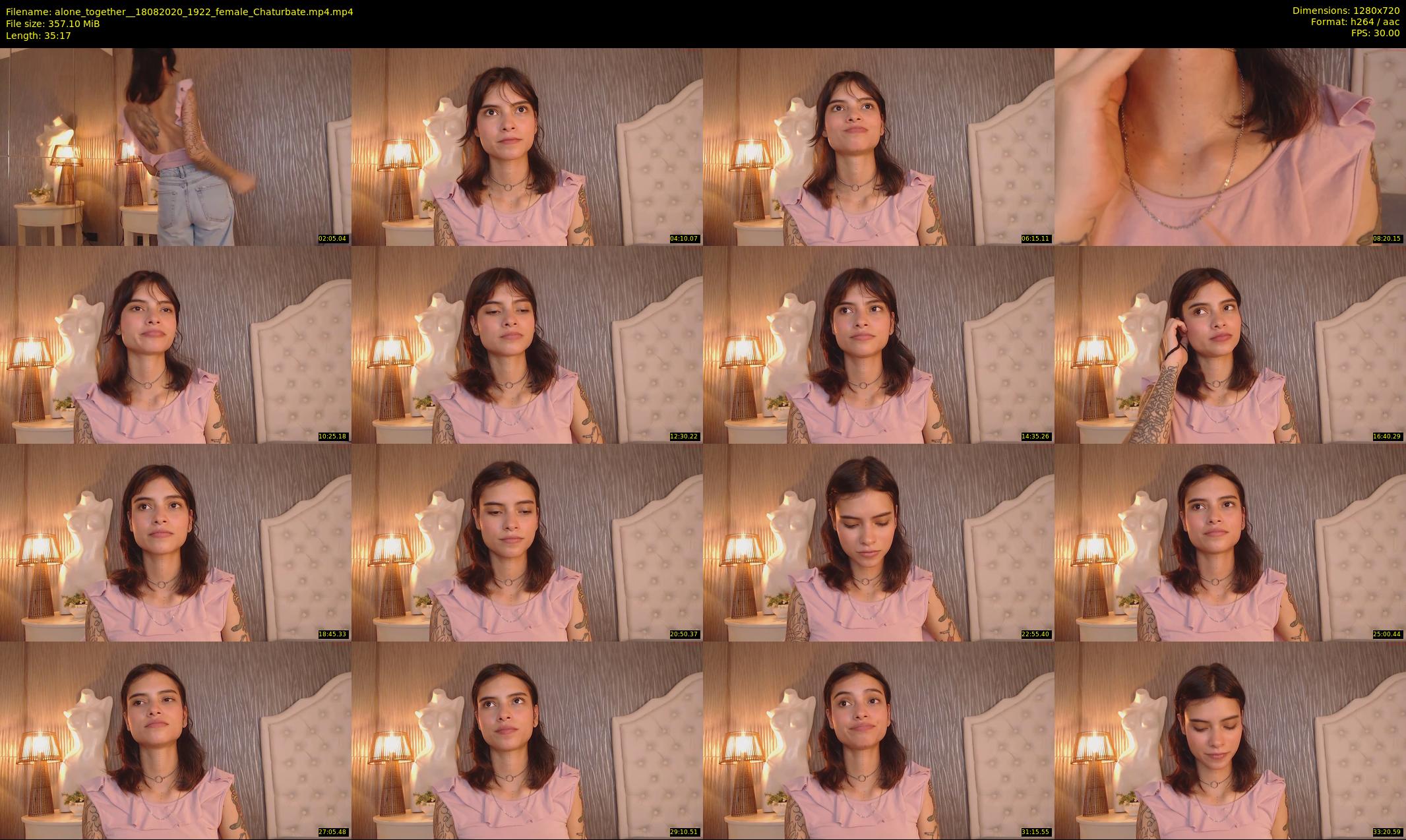 alone_together_ — 36 minute Chaturbate female cam show recording, 720p, Aug 18, 2020