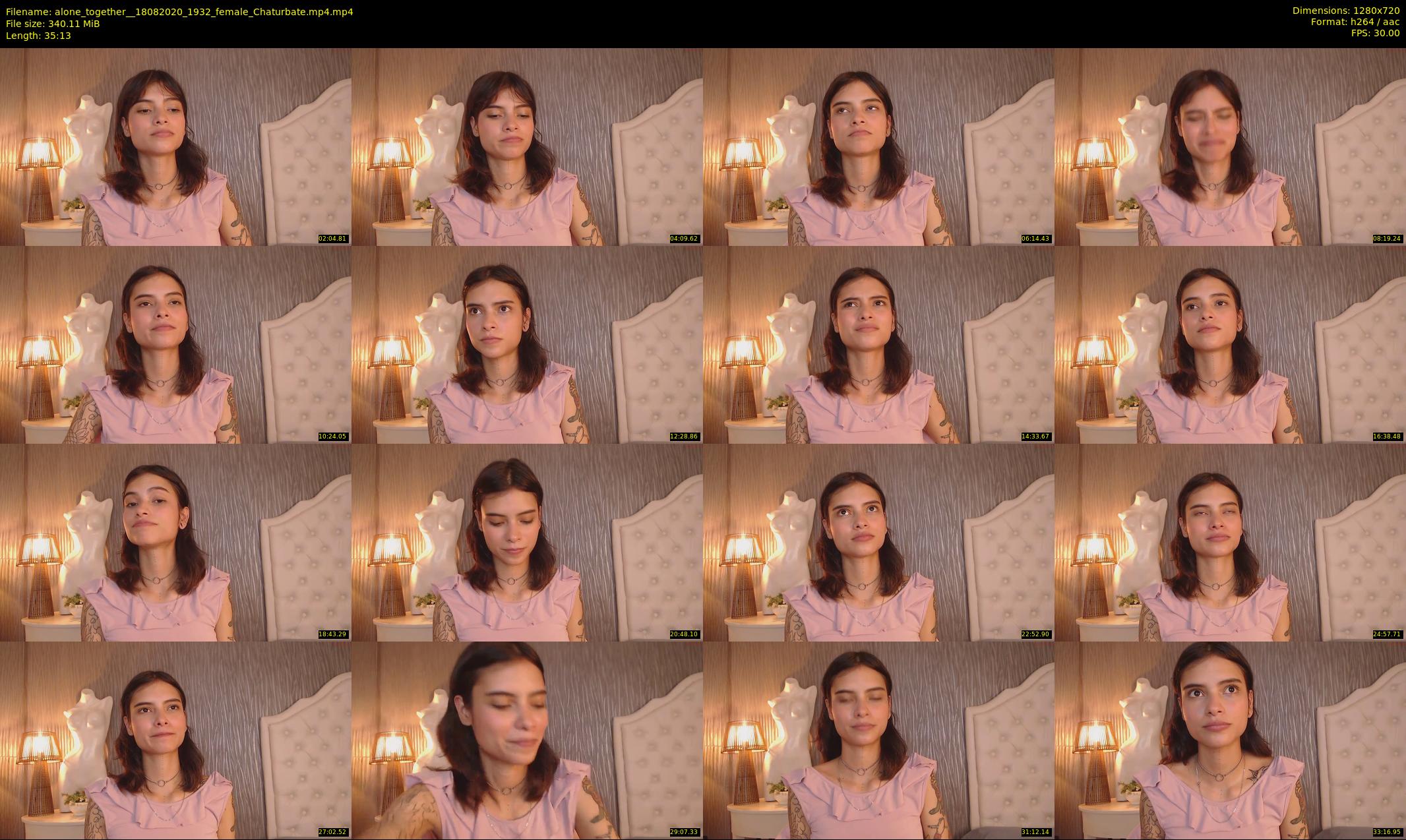 alone_together_ — 36 minute Chaturbate female cam show recording, 720p, Aug 18, 2020