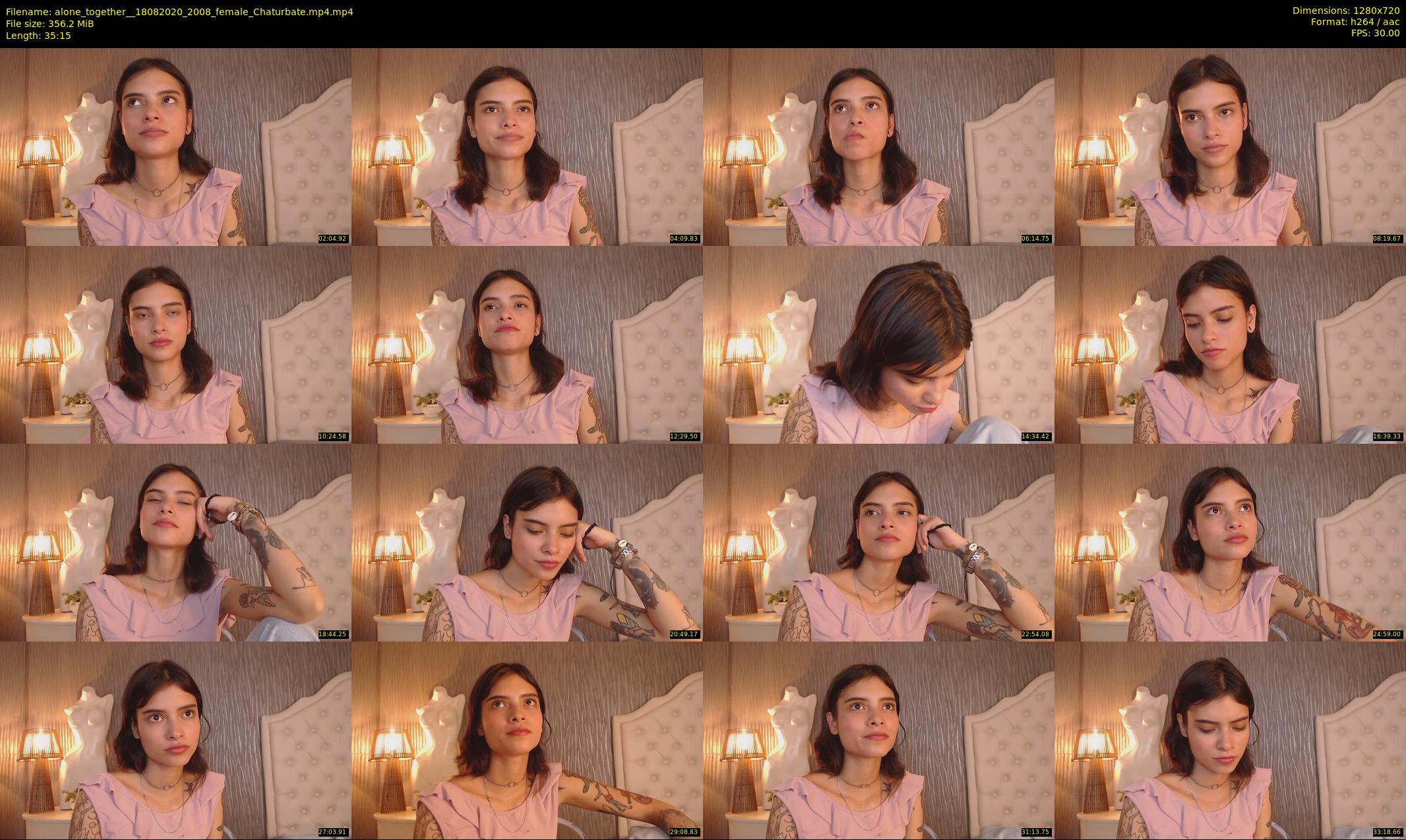 alone_together_ — 36 minute Chaturbate female cam show recording, 720p, Aug 18, 2020