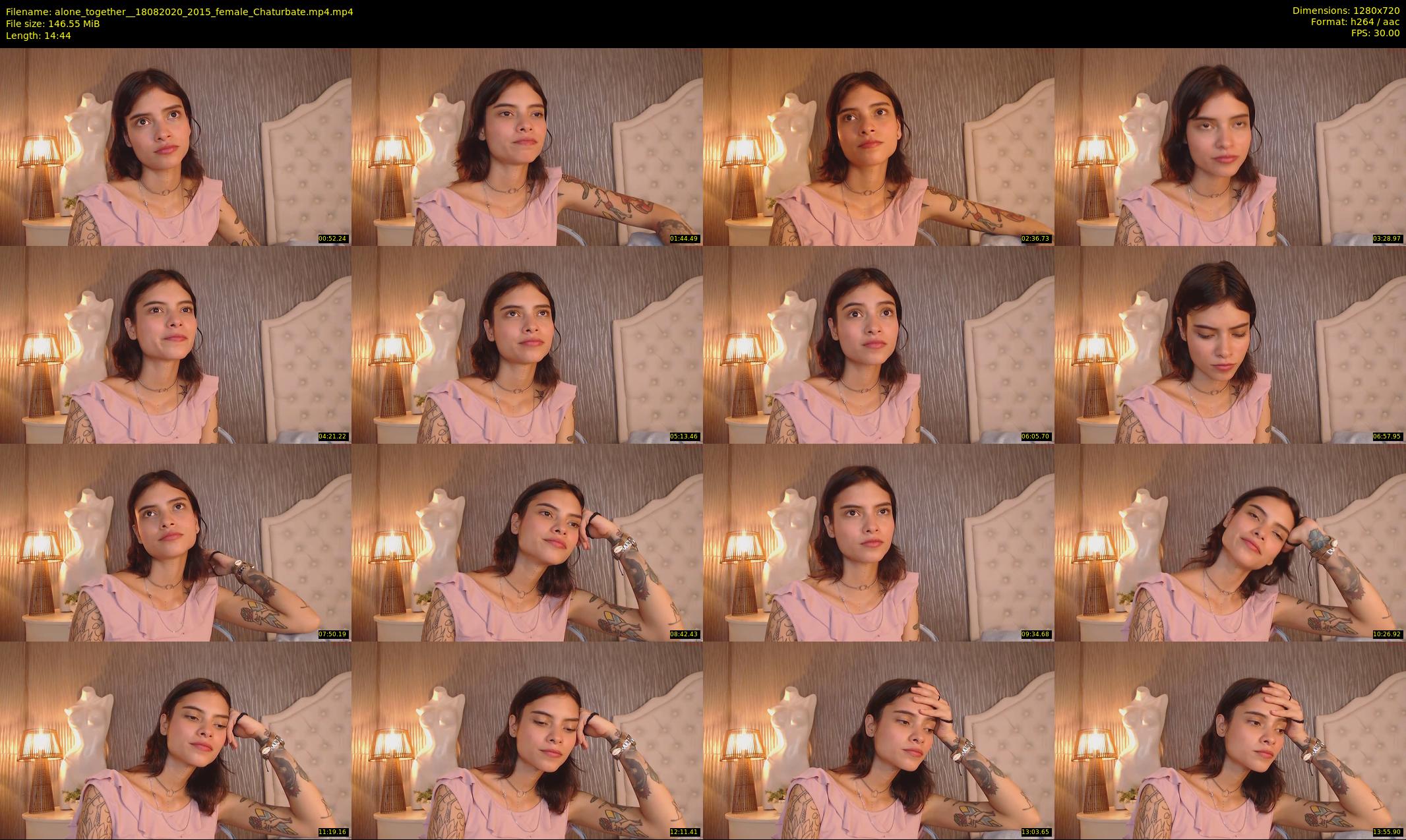 alone_together_ — 15 minute Chaturbate female cam show recording, 720p, Aug 18, 2020