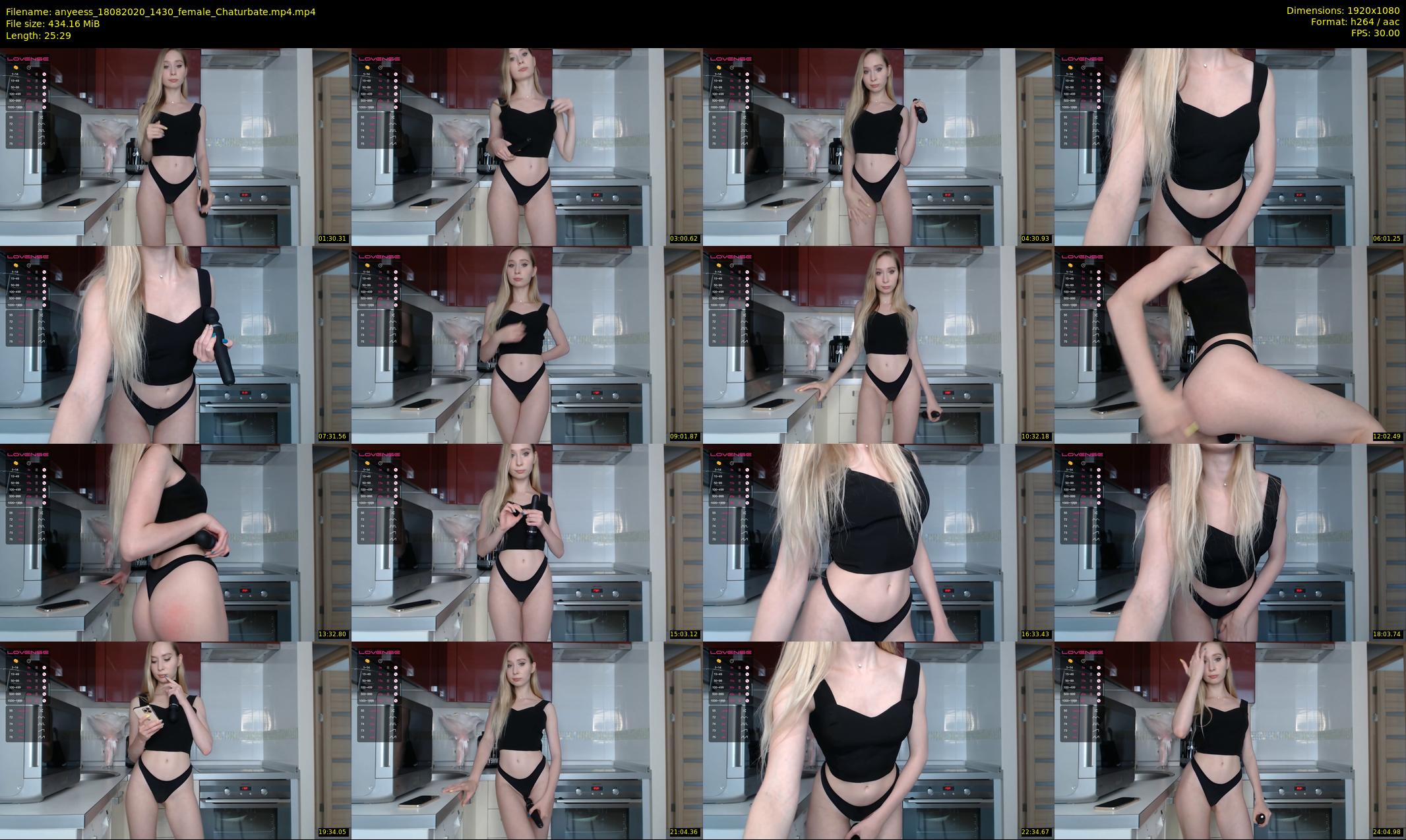 anyeess — 26 minute Chaturbate female cam show recording, 1080p, Aug 18, 2020