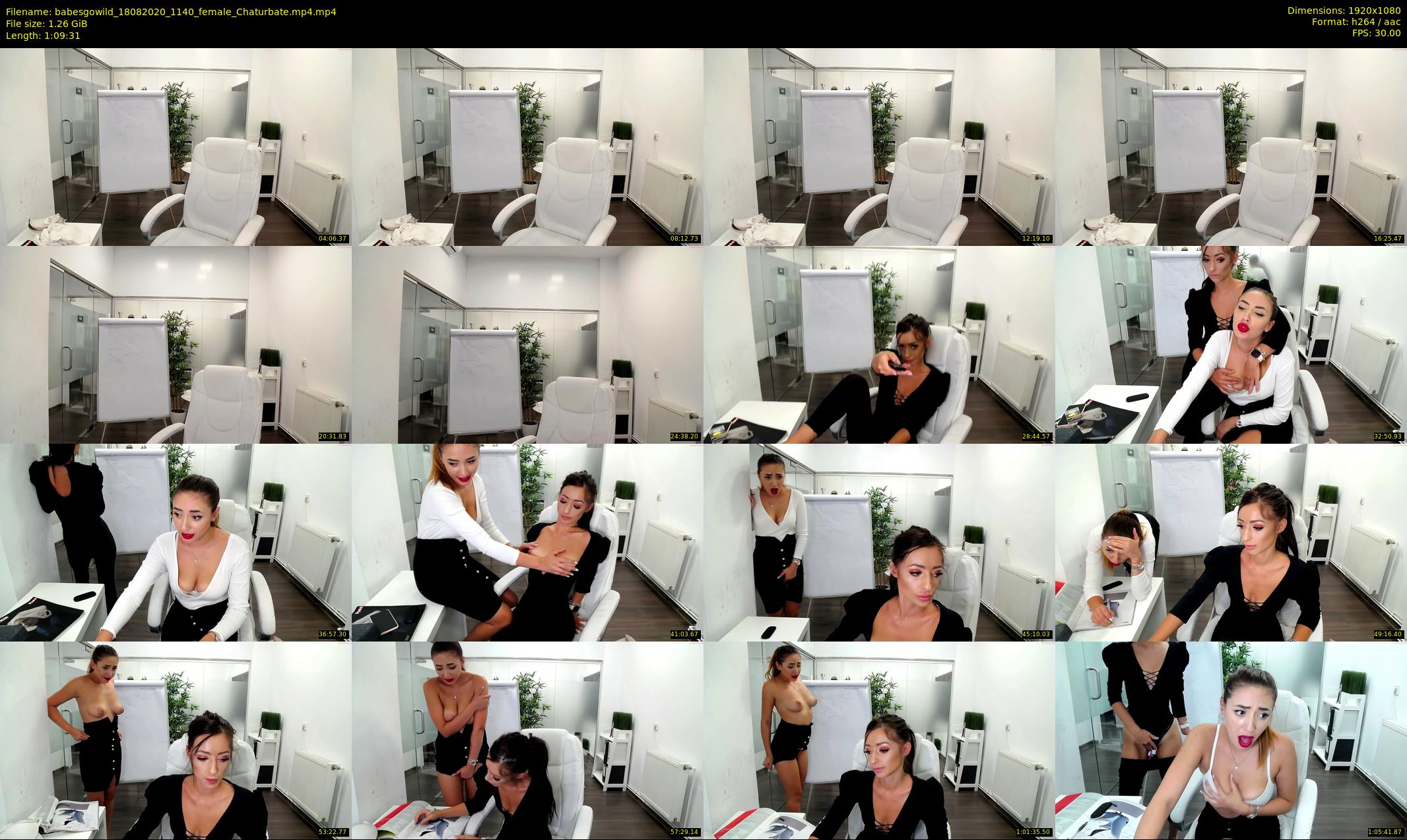 babesgowild — 70 minute Chaturbate couple cam show recording, 1080p, Aug 18, 2020