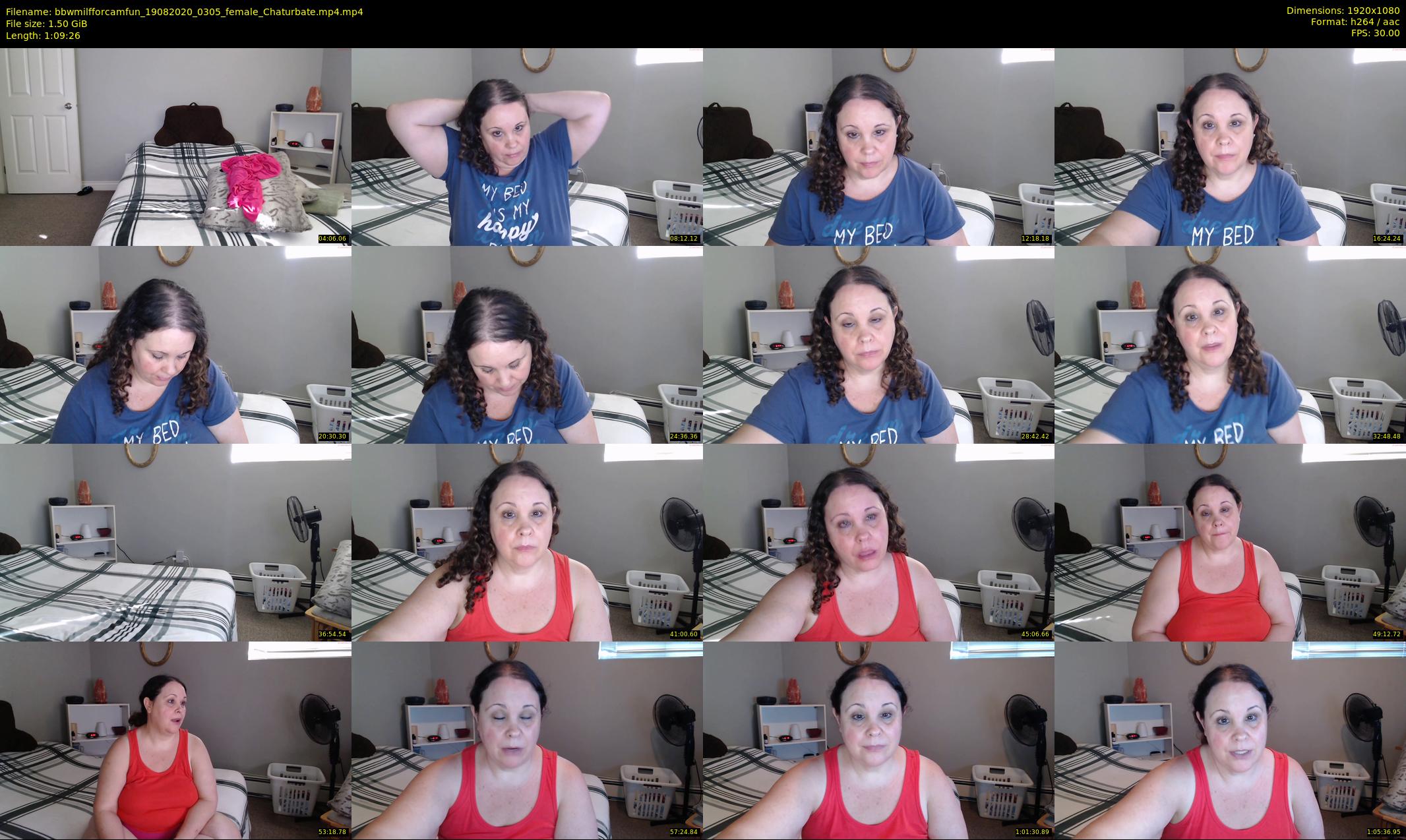 bbwmilfforcamfun — 70 minute Chaturbate female cam show recording, 1080p, Aug 19, 2020