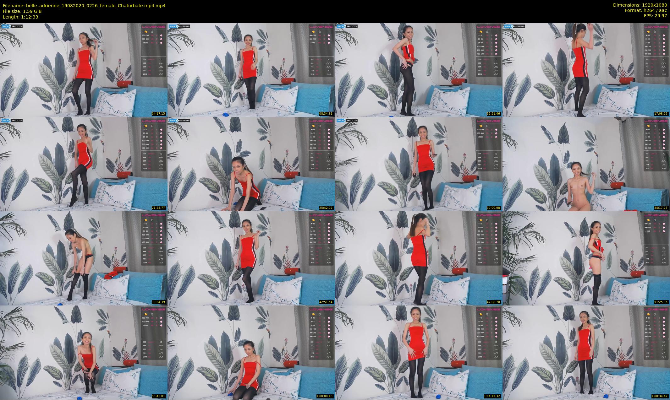 belle_adrienne — 73 minute Chaturbate couple cam show recording, 1080p, Aug 19, 2020