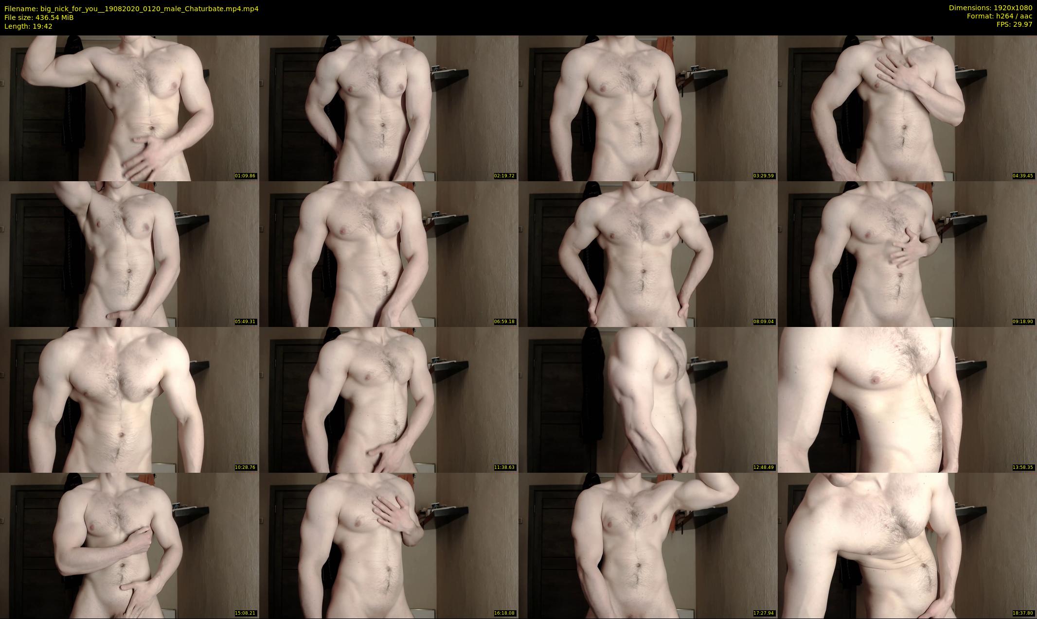 big_nick_for_you_ — 20 minute Chaturbate male cam show recording, 1080p, Aug 19, 2020