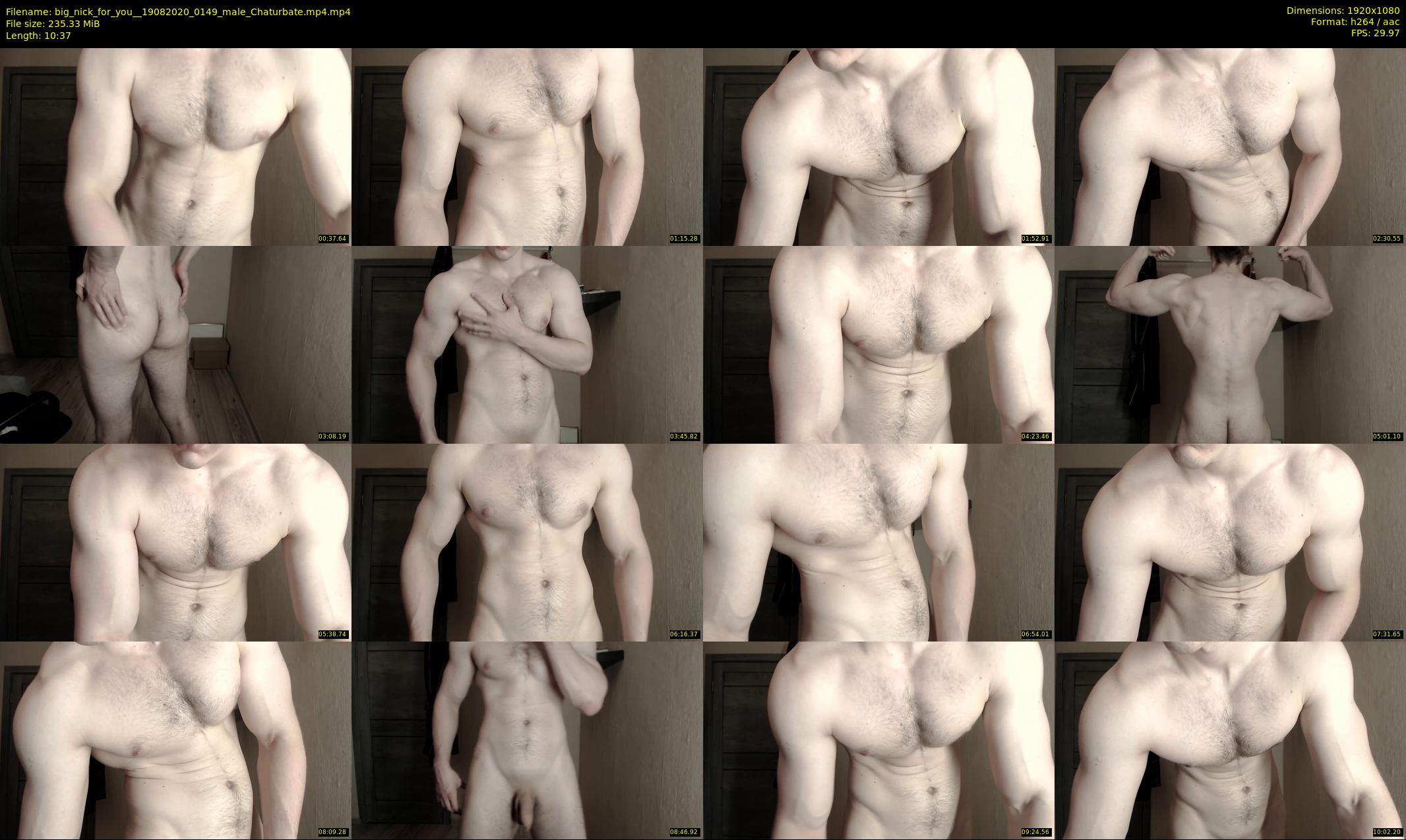big_nick_for_you_ — 11 minute Chaturbate male cam show recording, 1080p, Aug 19, 2020