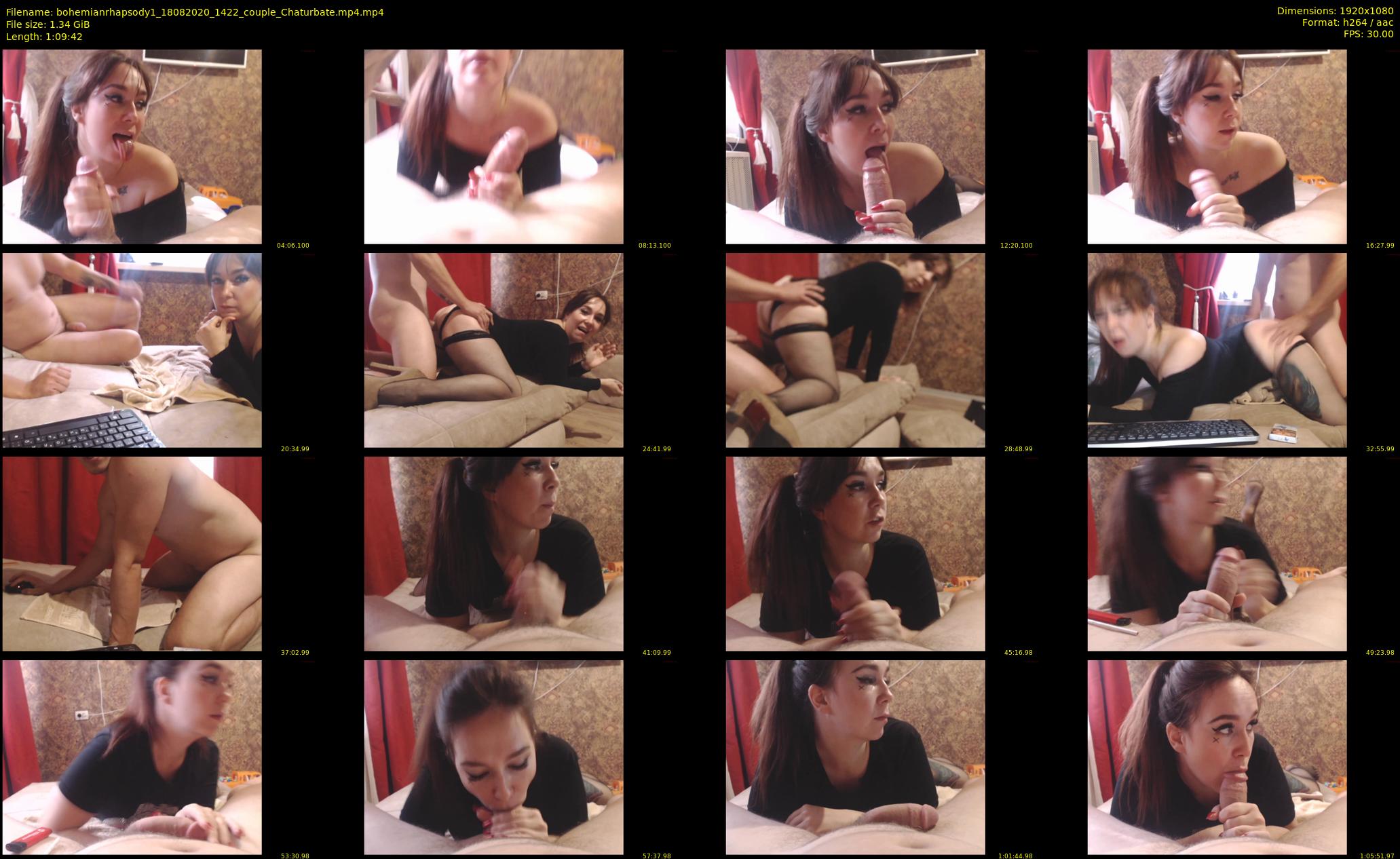 bohemianrhapsody1 — 70 minute Chaturbate couple cam show recording, 1080p, Aug 18, 2020