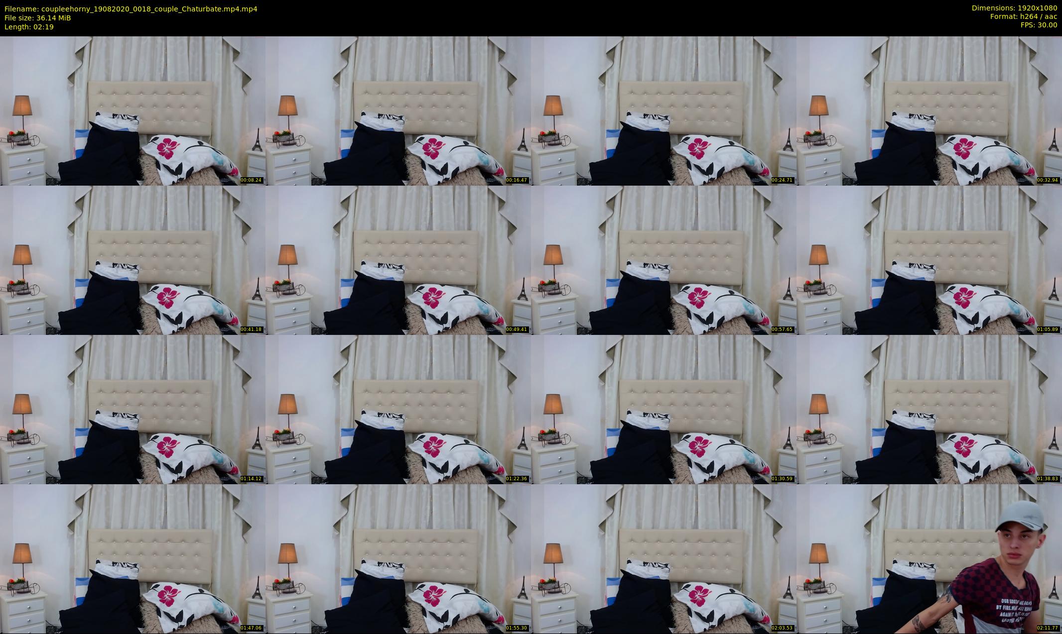 coupleehorny — 3 minute Chaturbate couple cam show recording, 1080p, Aug 19, 2020