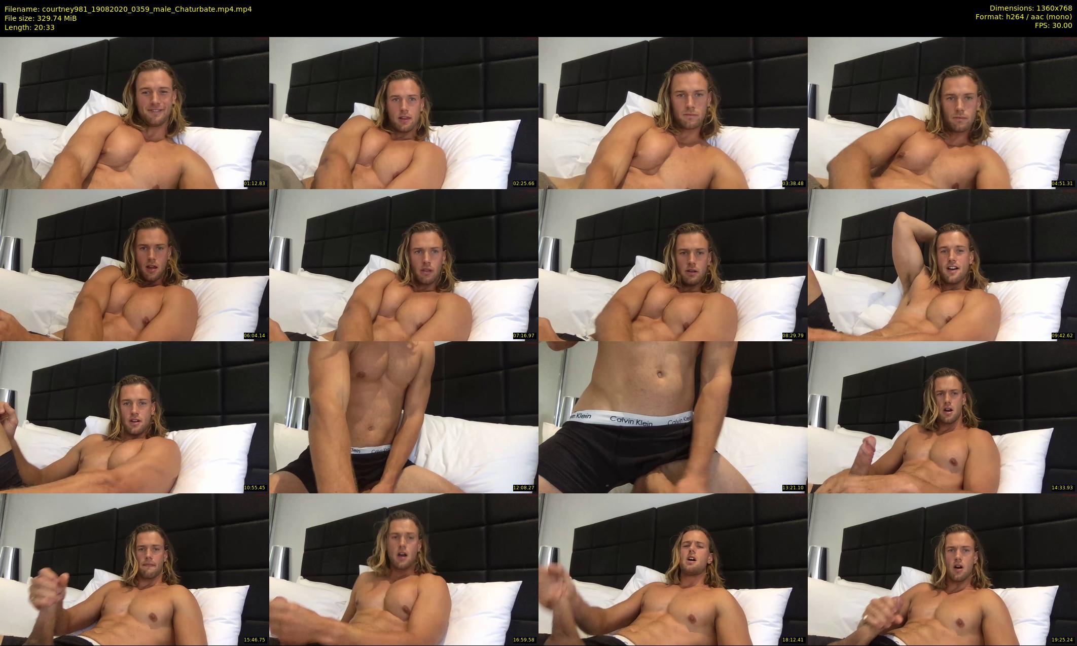 courtney981 — 21 minute Chaturbate male cam show recording, 720p, Aug 19, 2020