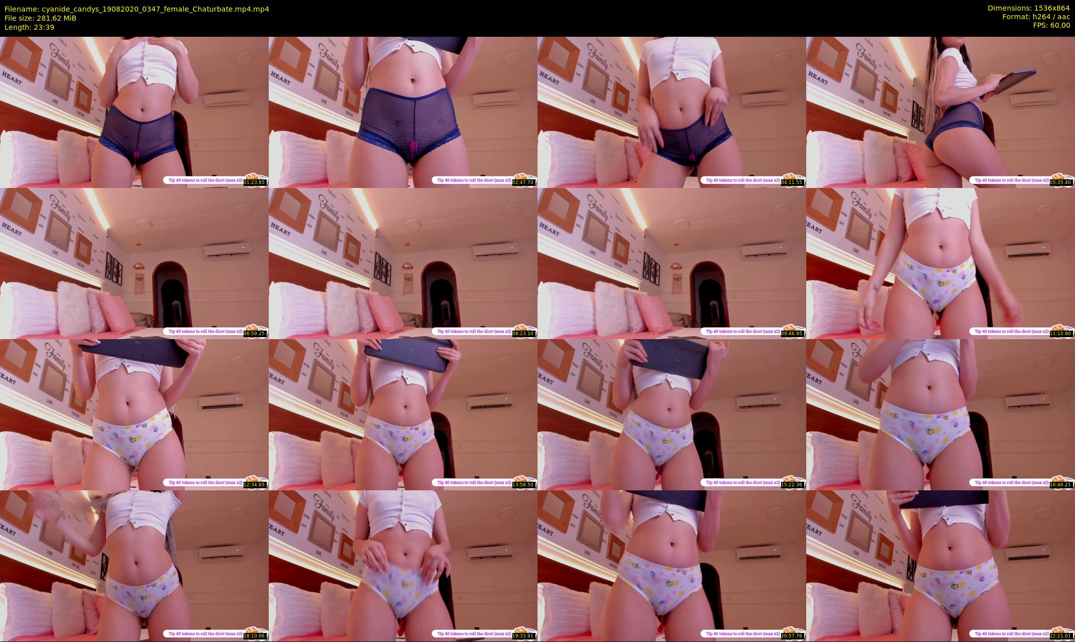 cyanide_candys — 24 minute Chaturbate female cam show recording, 720p, Aug 19, 2020