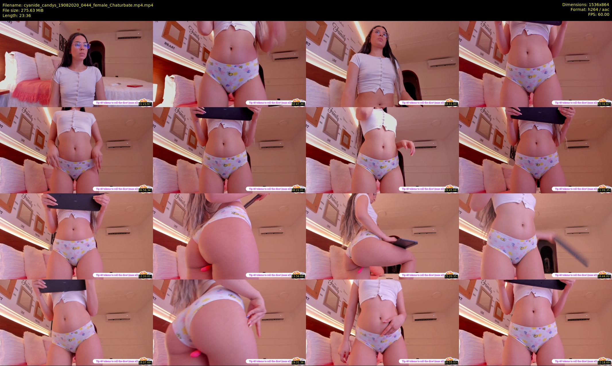 cyanide_candys — 24 minute Chaturbate female cam show recording, 720p, Aug 19, 2020