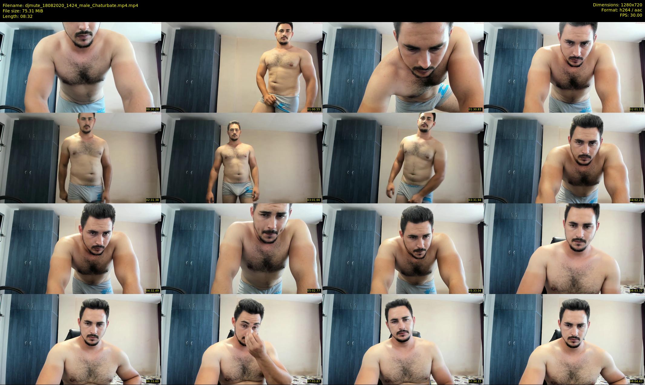 djmute — 9 minute Chaturbate male cam show recording, 720p, Aug 18, 2020