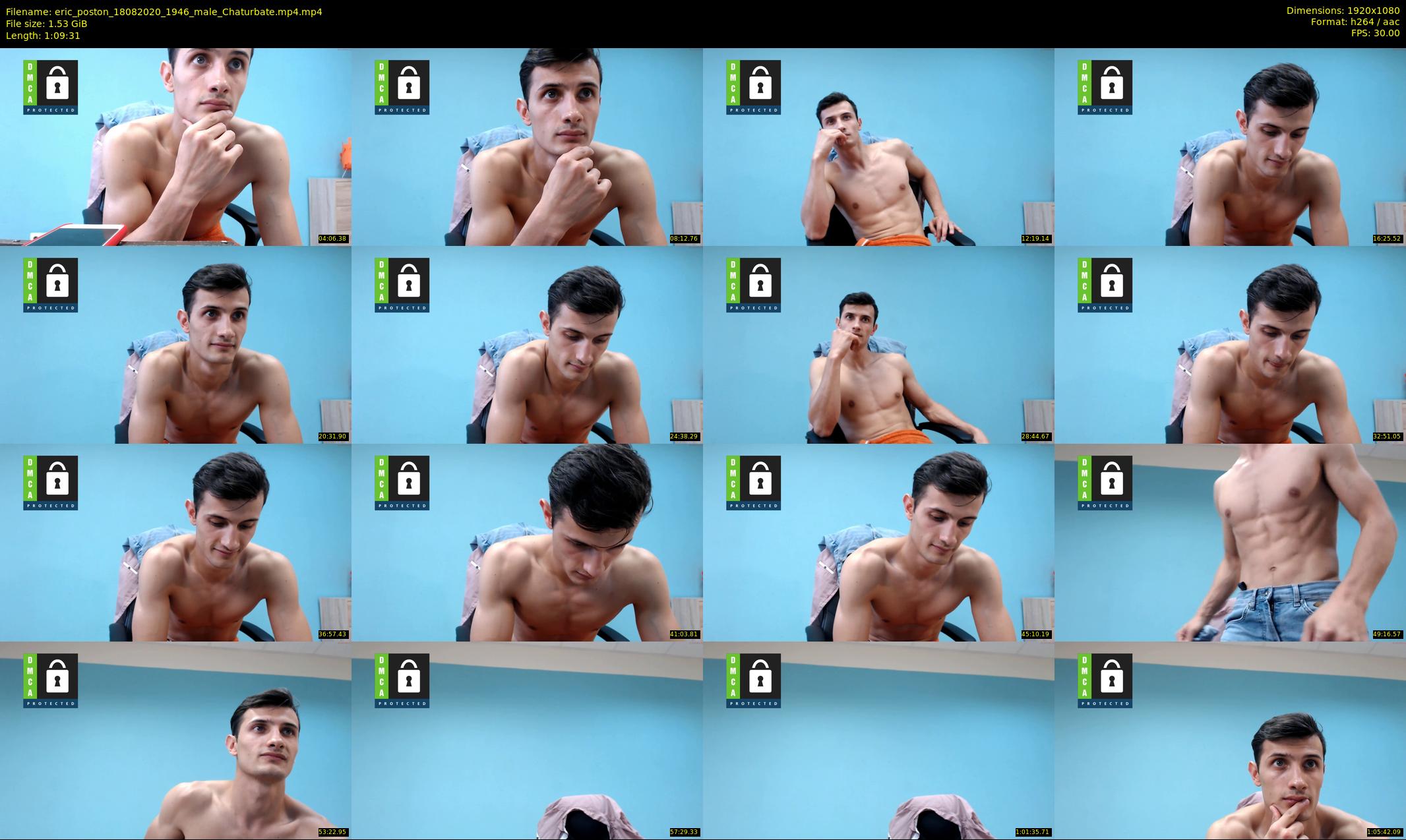 eric_poston — 70 minute Chaturbate male cam show recording, 1080p, Aug 18, 2020