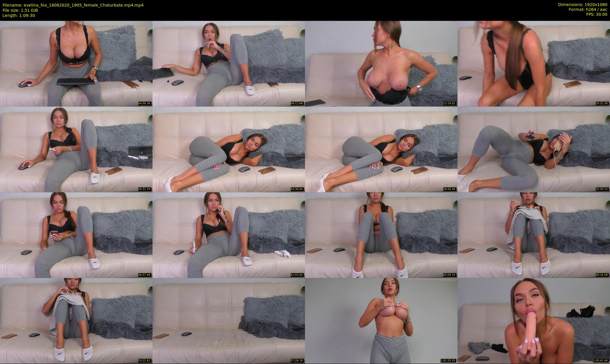 evelina_fox — 70 minute Chaturbate female cam show recording, 1080p, Aug 18, 2020