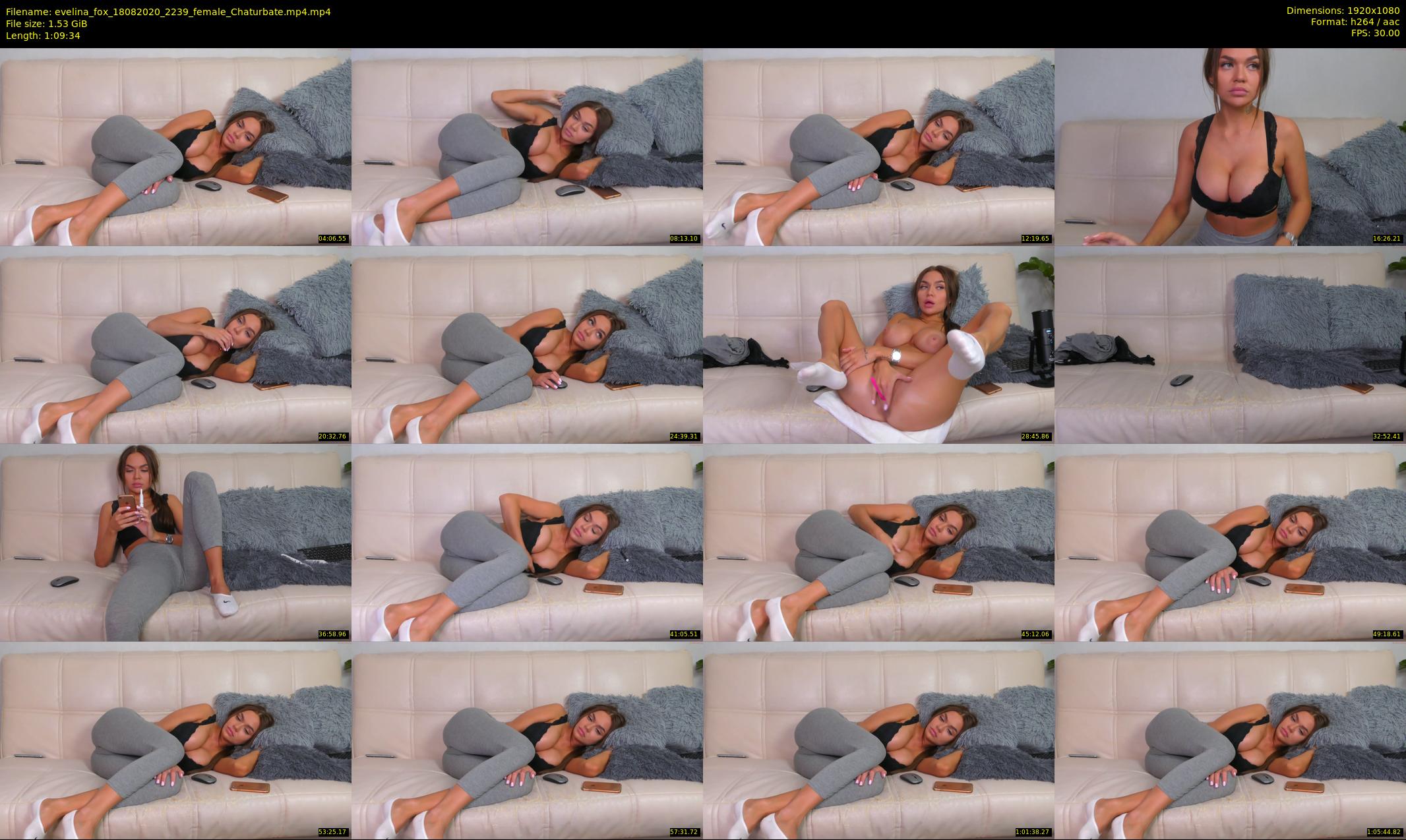 evelina_fox — 70 minute Chaturbate female cam show recording, 1080p, Aug 18, 2020