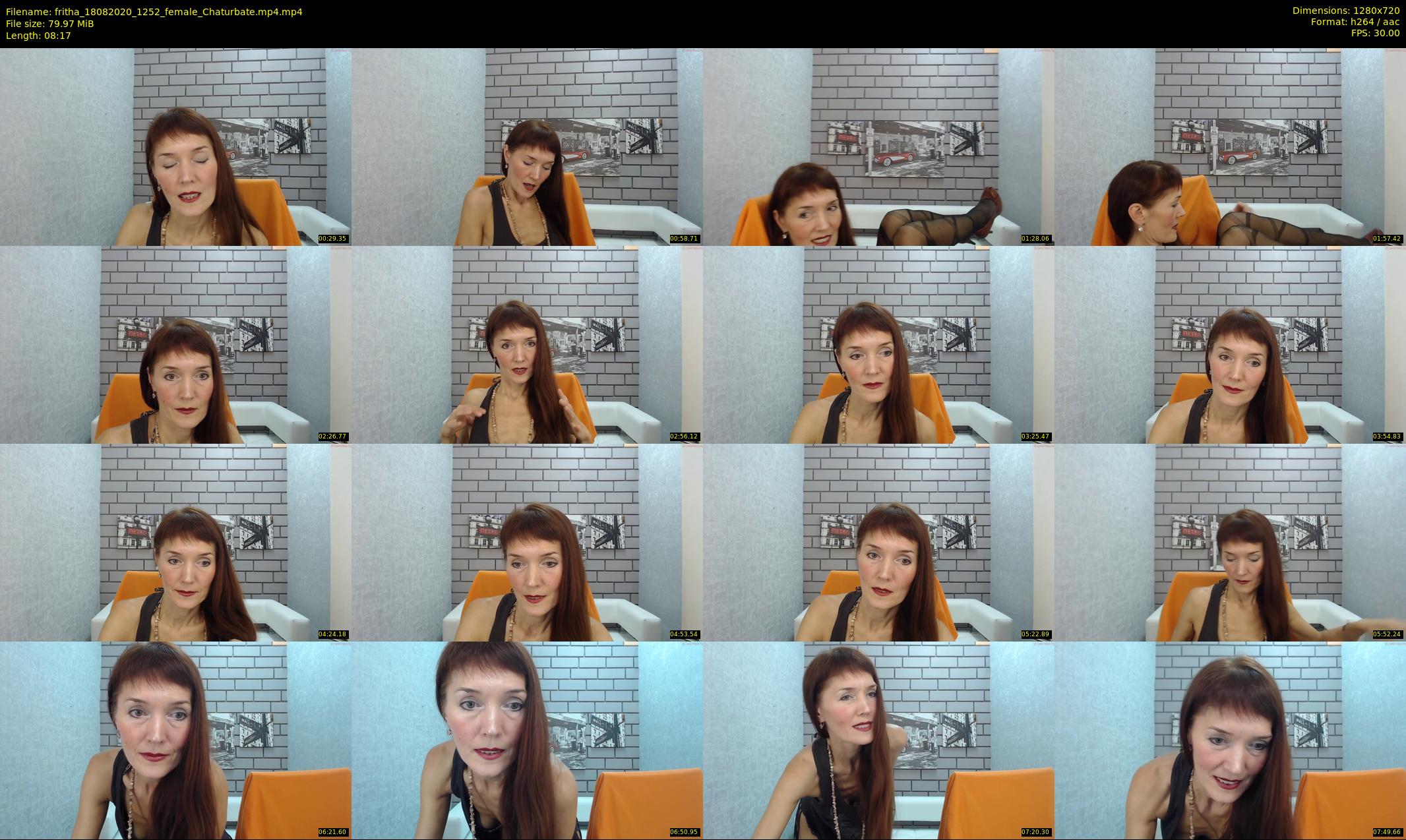fritha — 9 minute Chaturbate female cam show recording, 720p, Aug 18, 2020