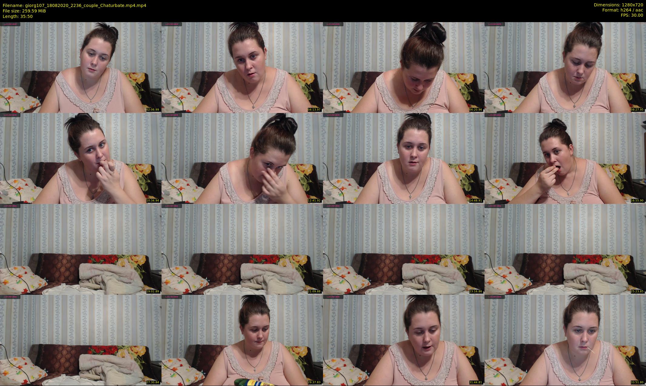 giorg107 — 36 minute Chaturbate couple cam show recording, 720p, Aug 18, 2020