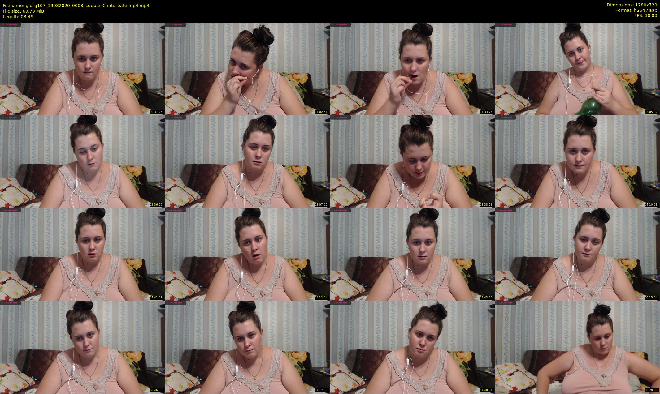 giorg107 — 9 minute Chaturbate couple cam show recording, 720p, Aug 19, 2020
