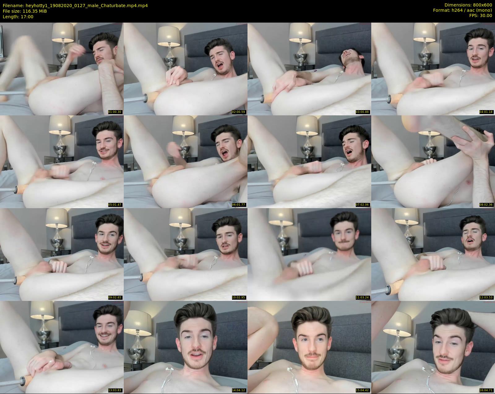 heyhotty1 — 17 minute Chaturbate male cam show recording, 480p, Aug 19, 2020