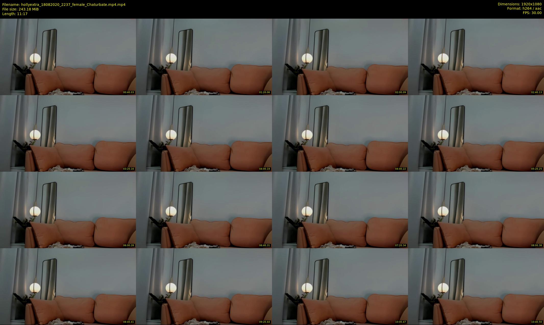 hollyextra — 12 minute Chaturbate female cam show recording, 1080p, Aug 18, 2020