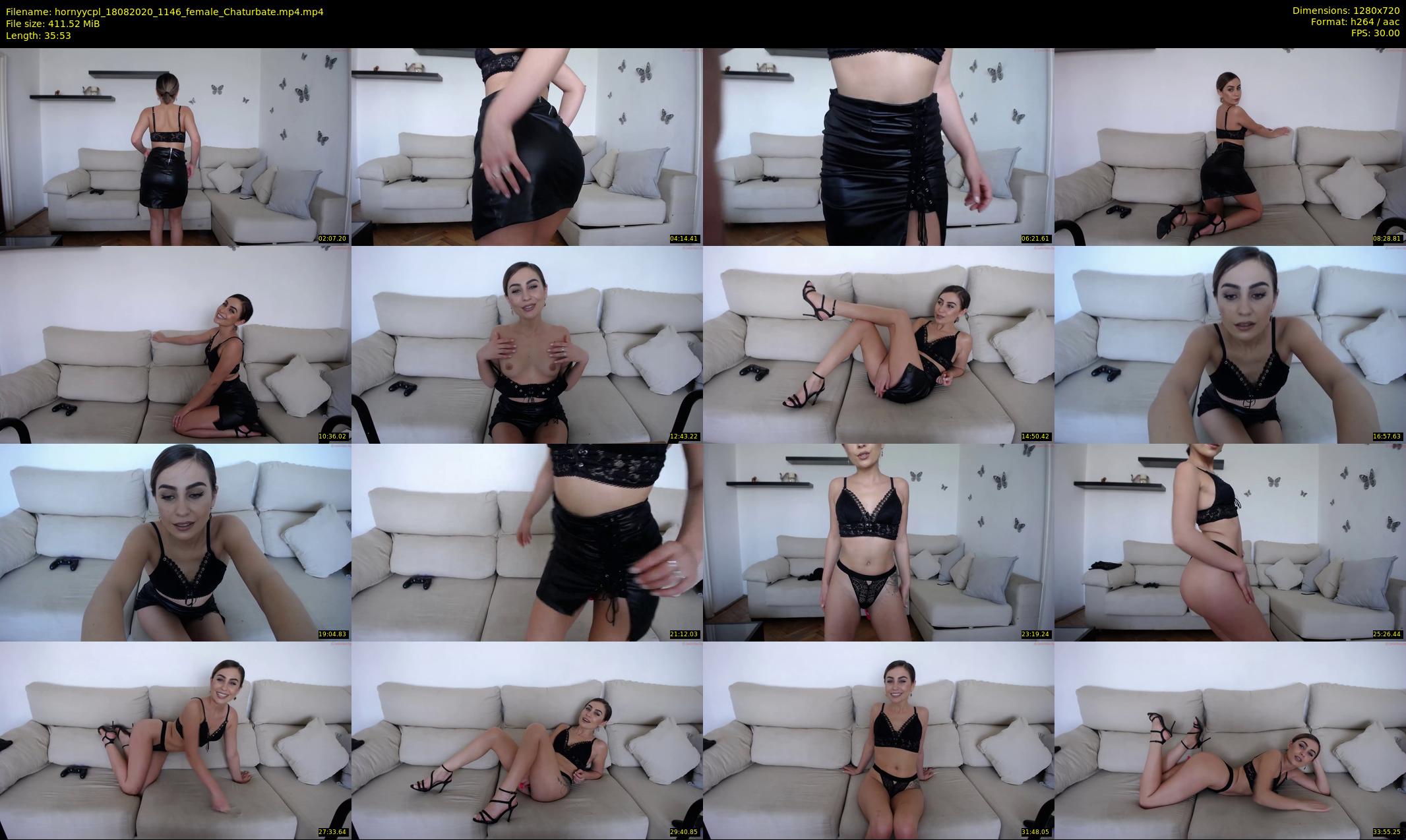 hornyycpl — 36 minute Chaturbate couple cam show recording, 720p, Aug 18, 2020