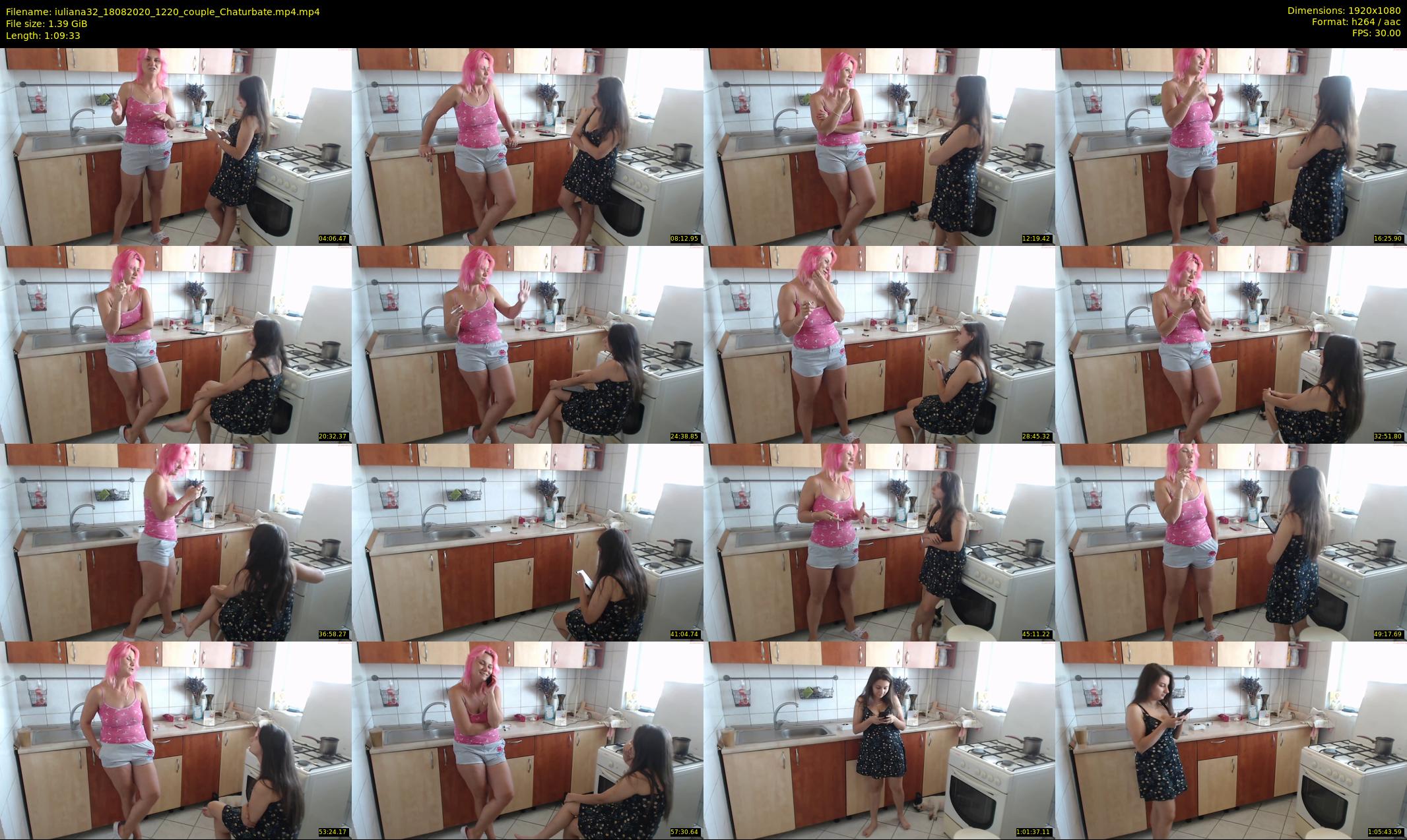 iuliana32 — 70 minute Chaturbate couple cam show recording, 1080p, Aug 18, 2020