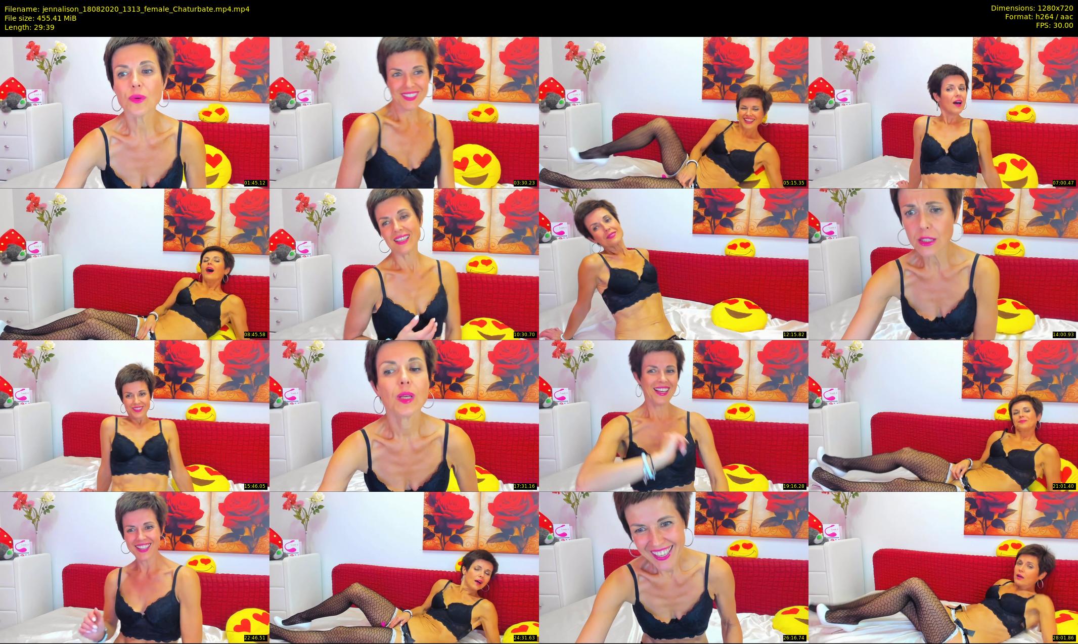 jennalison — 30 minute Chaturbate female cam show recording, 720p, Aug 18, 2020