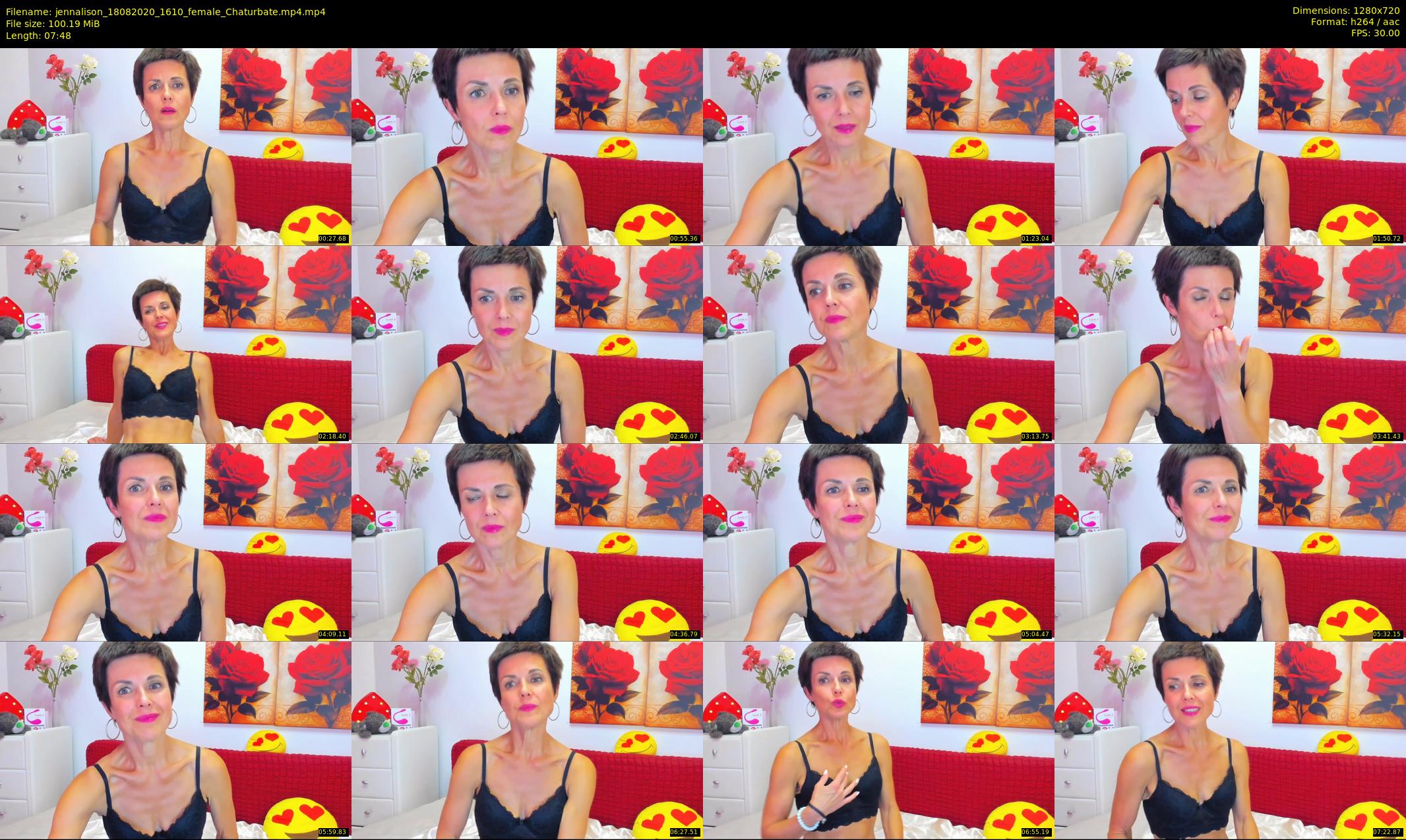 jennalison — 8 minute Chaturbate female cam show recording, 720p, Aug 18, 2020